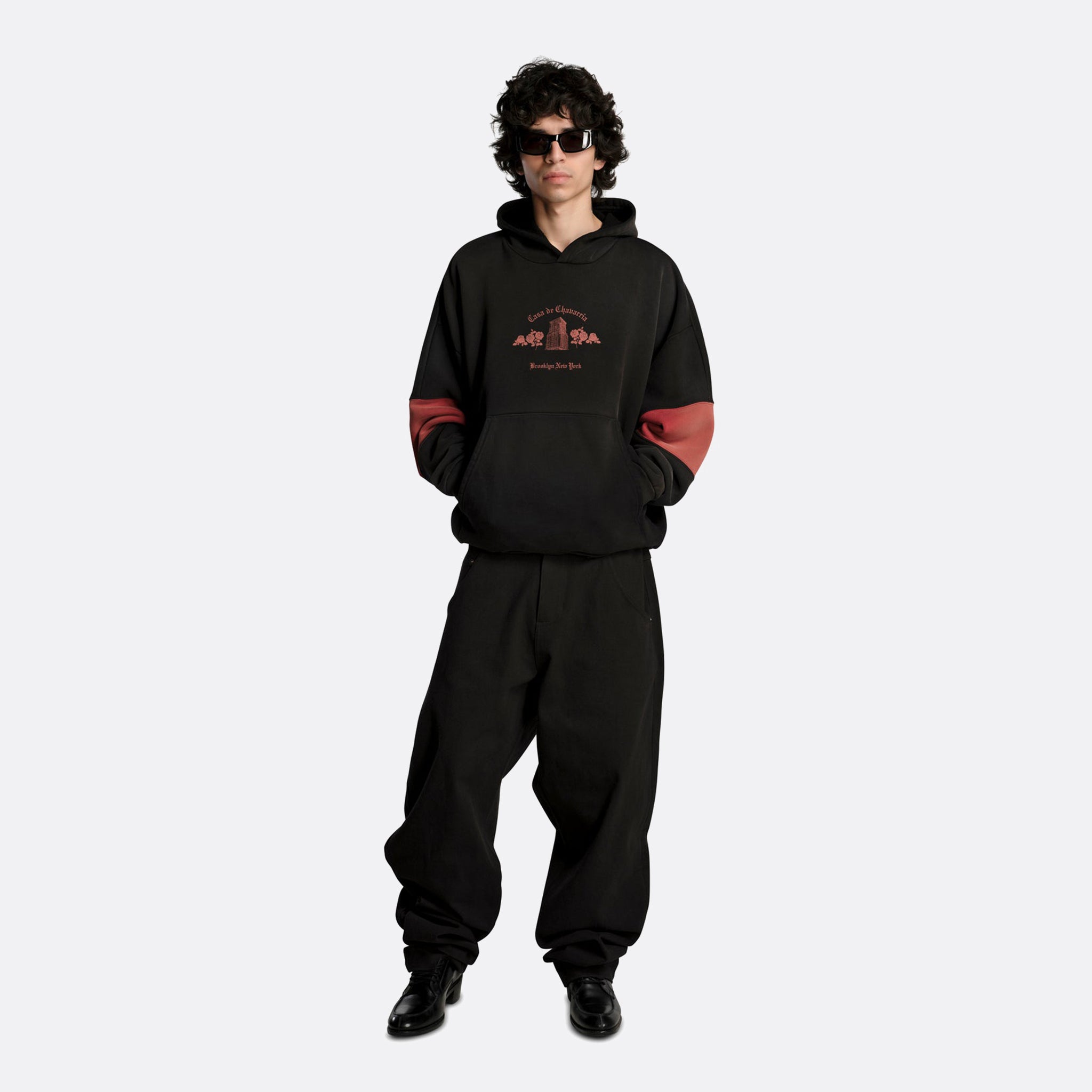 Willy Chavarria Casa De Chavarria Hoodie in black