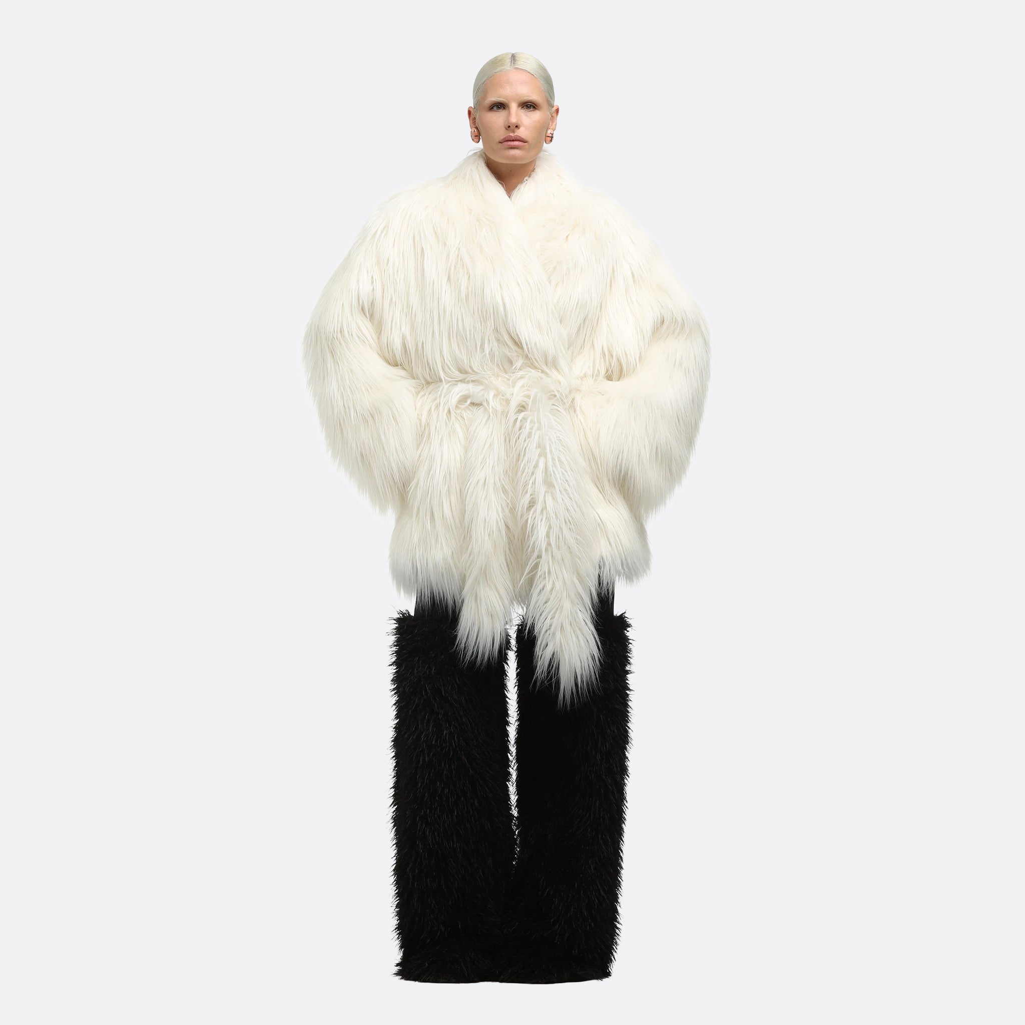 Entire Studio Juno Coat in Cream