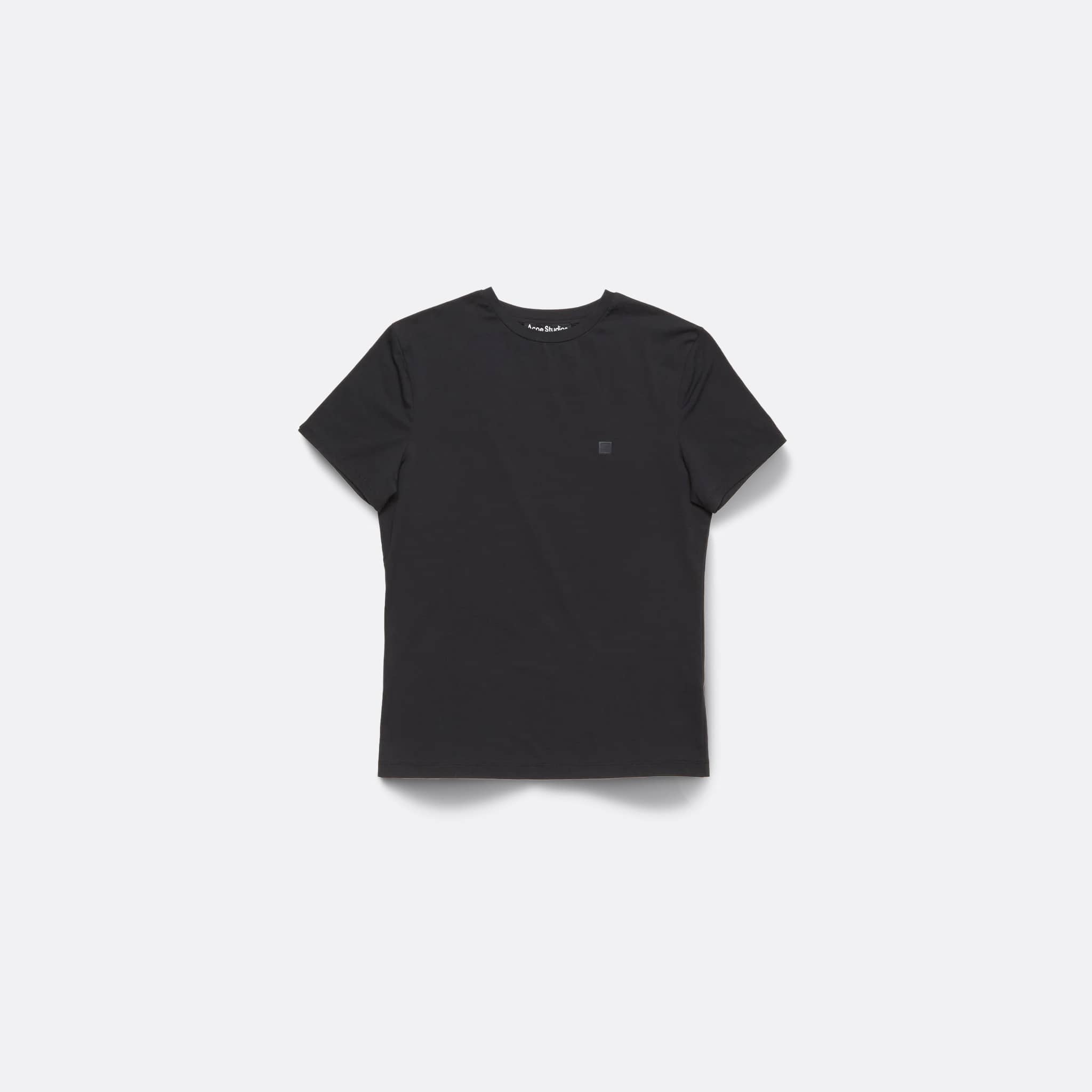 Face Logo T-Shirt by Acne Studios in Black