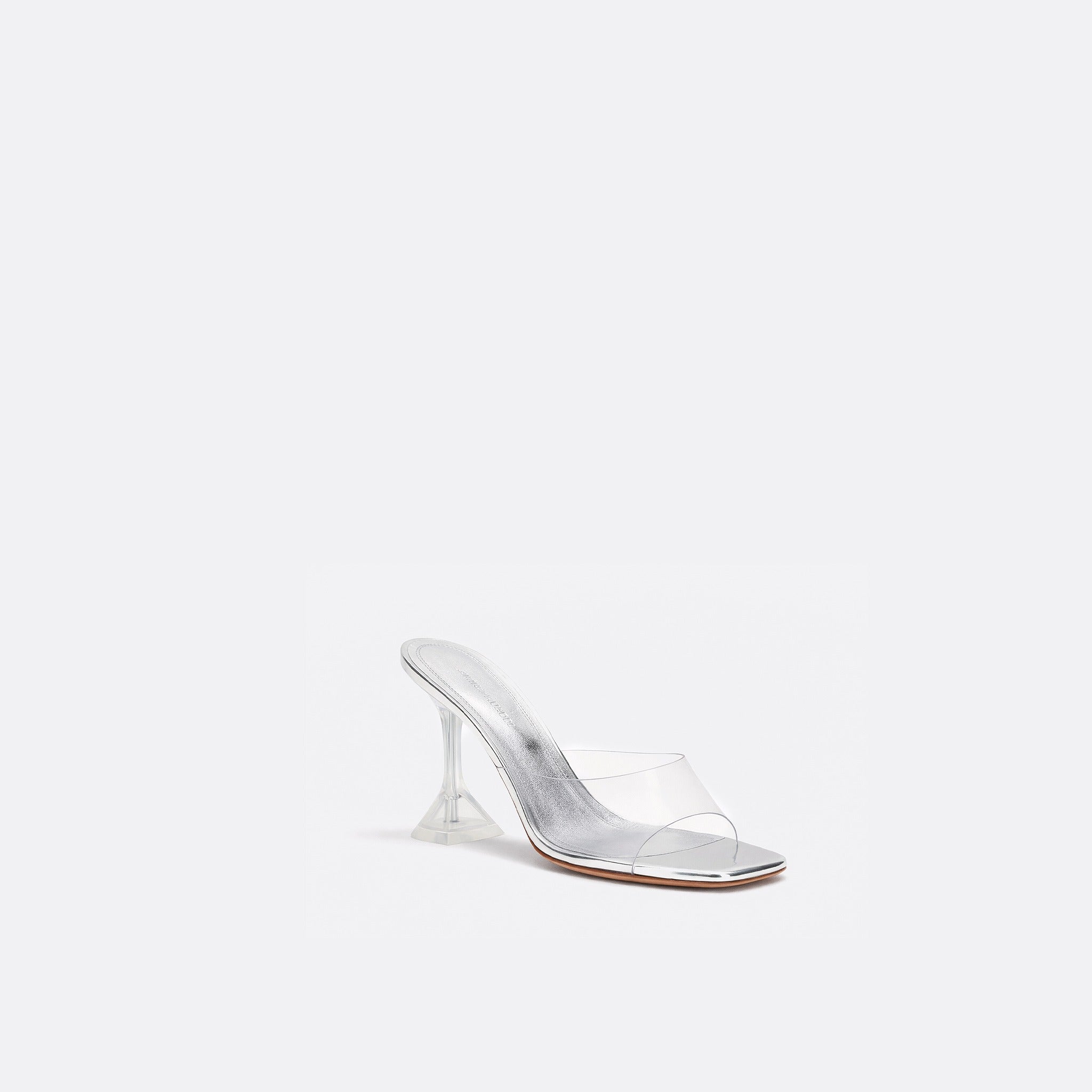 Lupita Glass 95 Slipper from Amina Muaddi