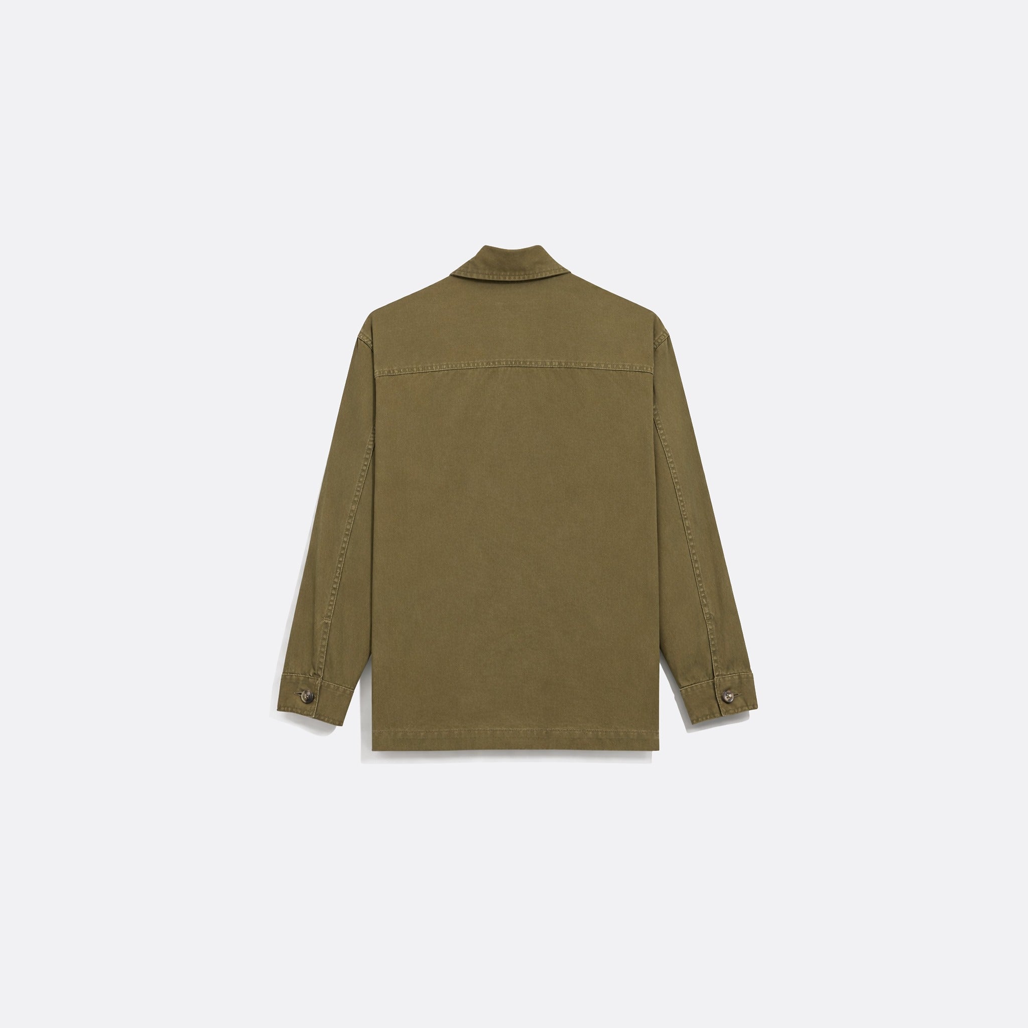 The CASSANDRE Overshirt from Saint Laurent in Khaki