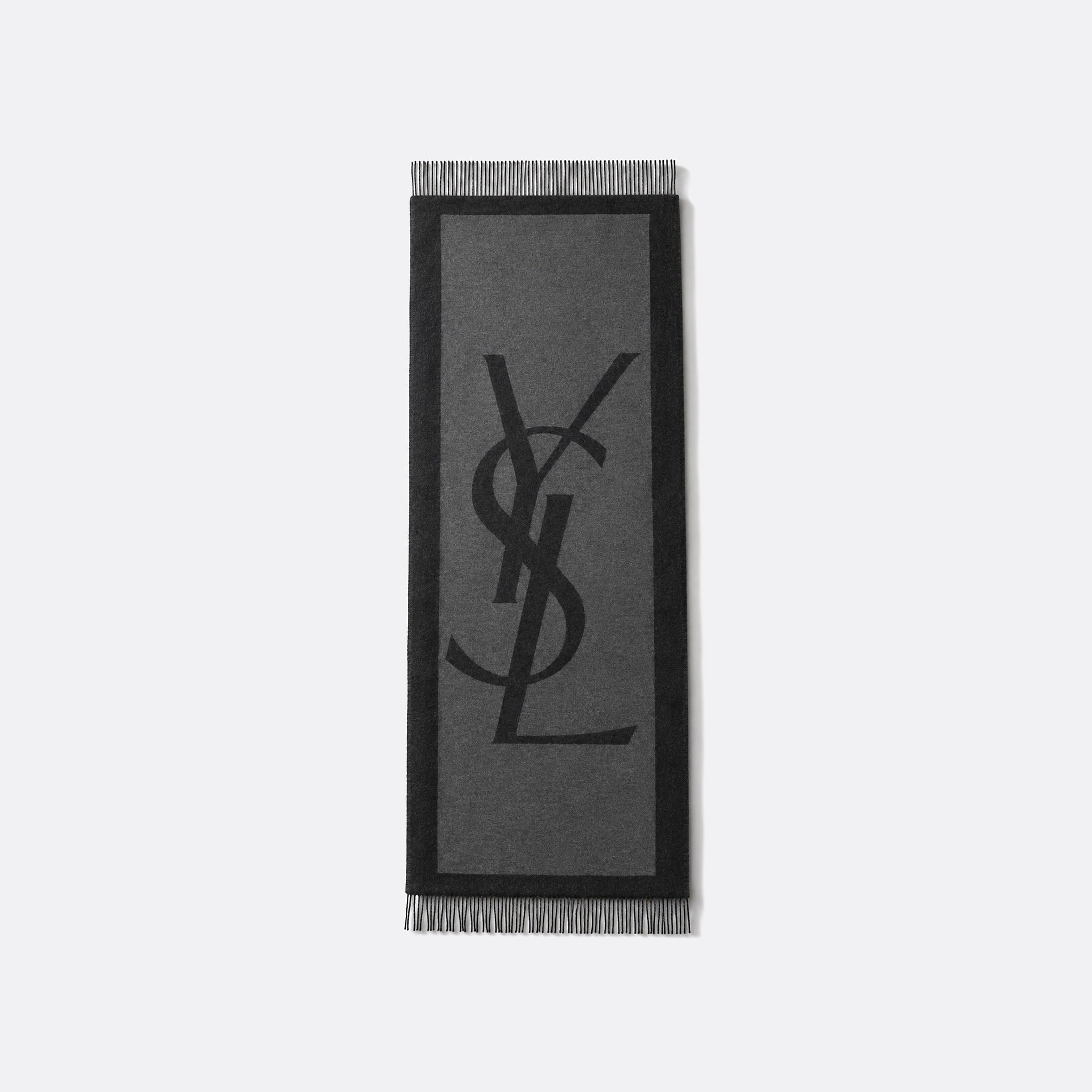 Cassandre Silk Jacquard Scarf from Saint Laurent