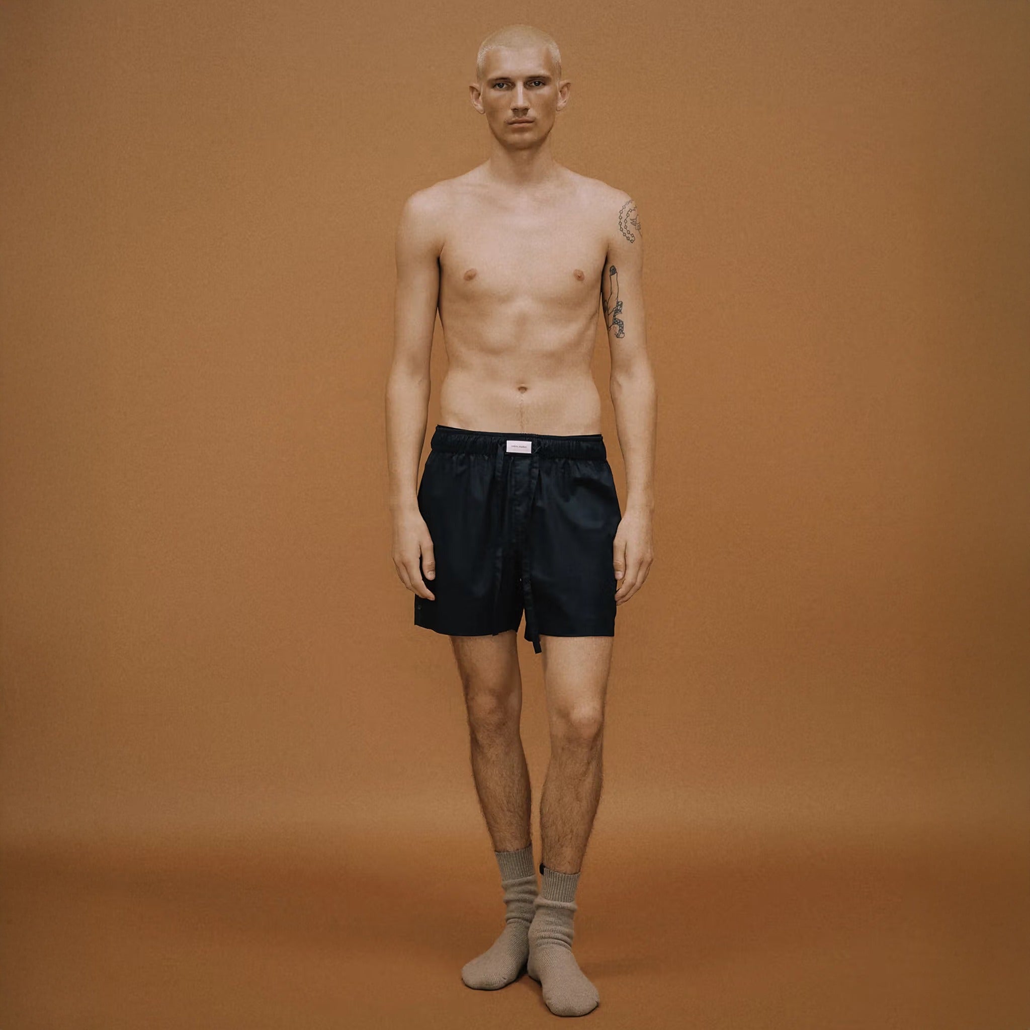 Pajama Shorts from Entire Studios in Black