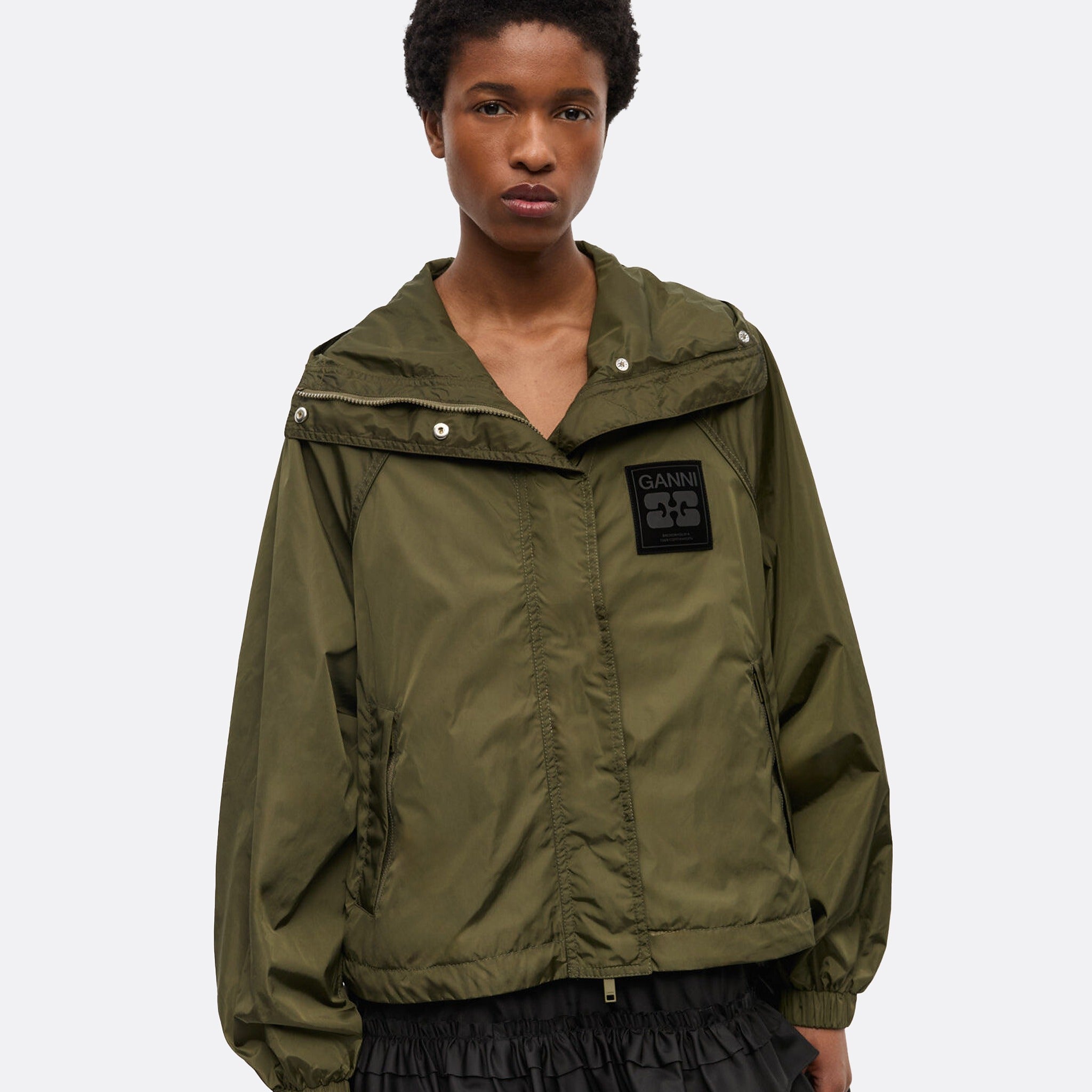 The Recycled Nylon Jacket from Ganni