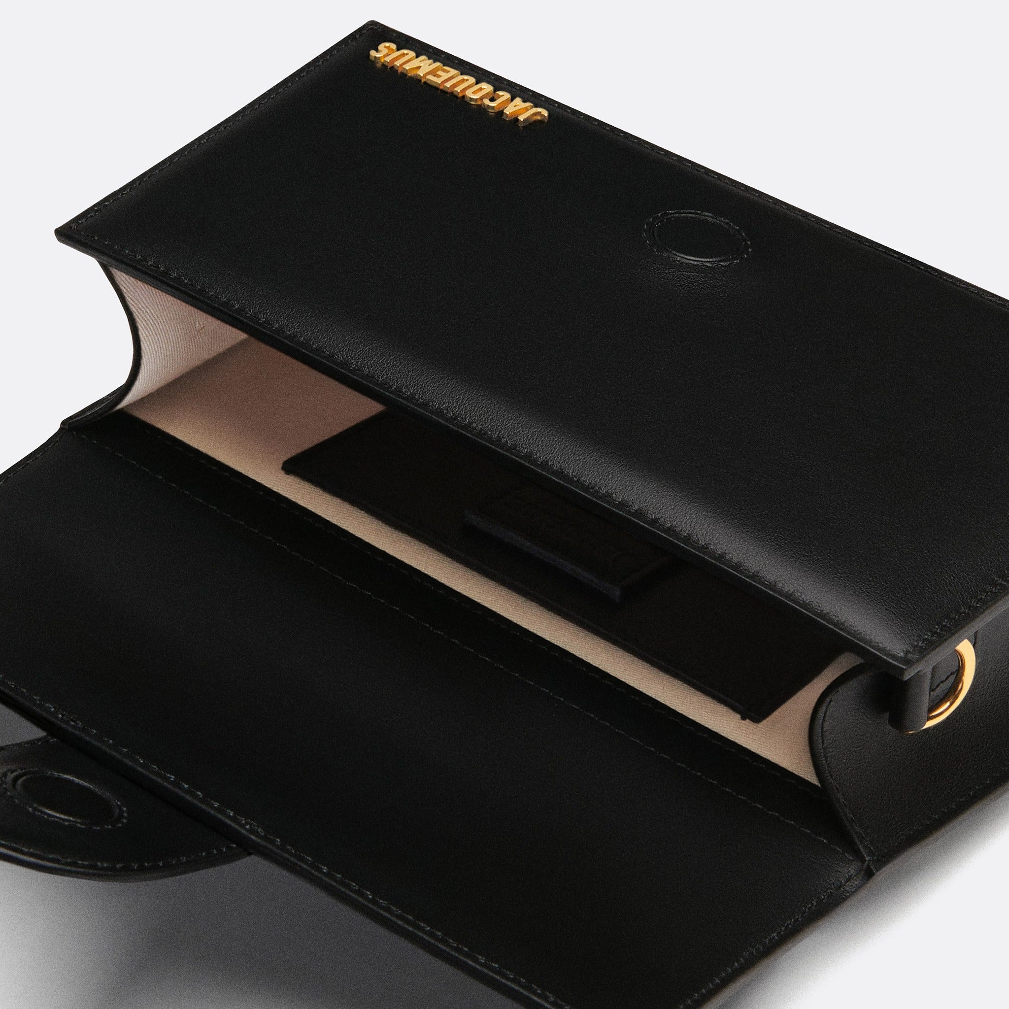 The Large Bambino Shoulder Bag from Jacquemus in Black