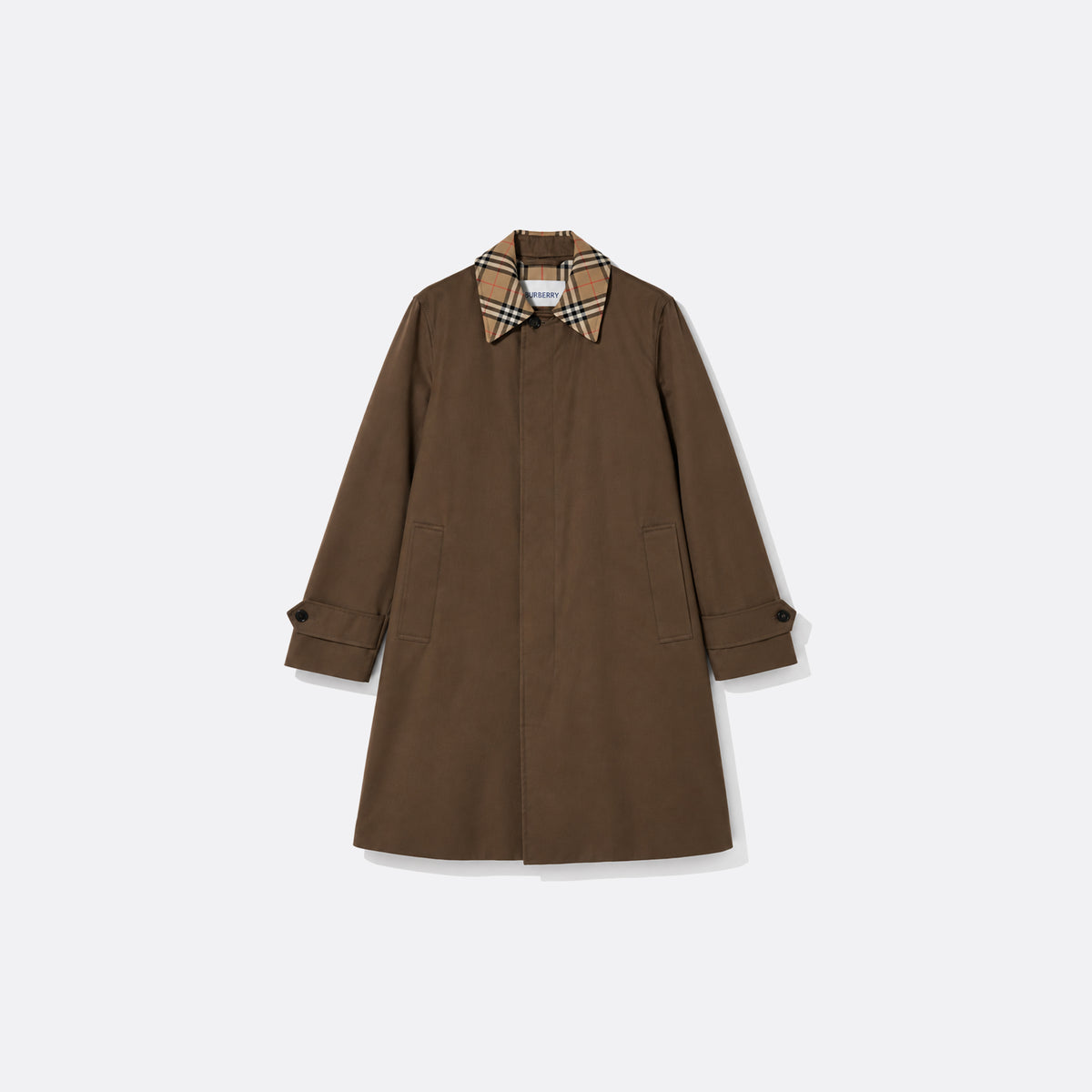 Mid-Length Gabardine Car Coat from Burberry