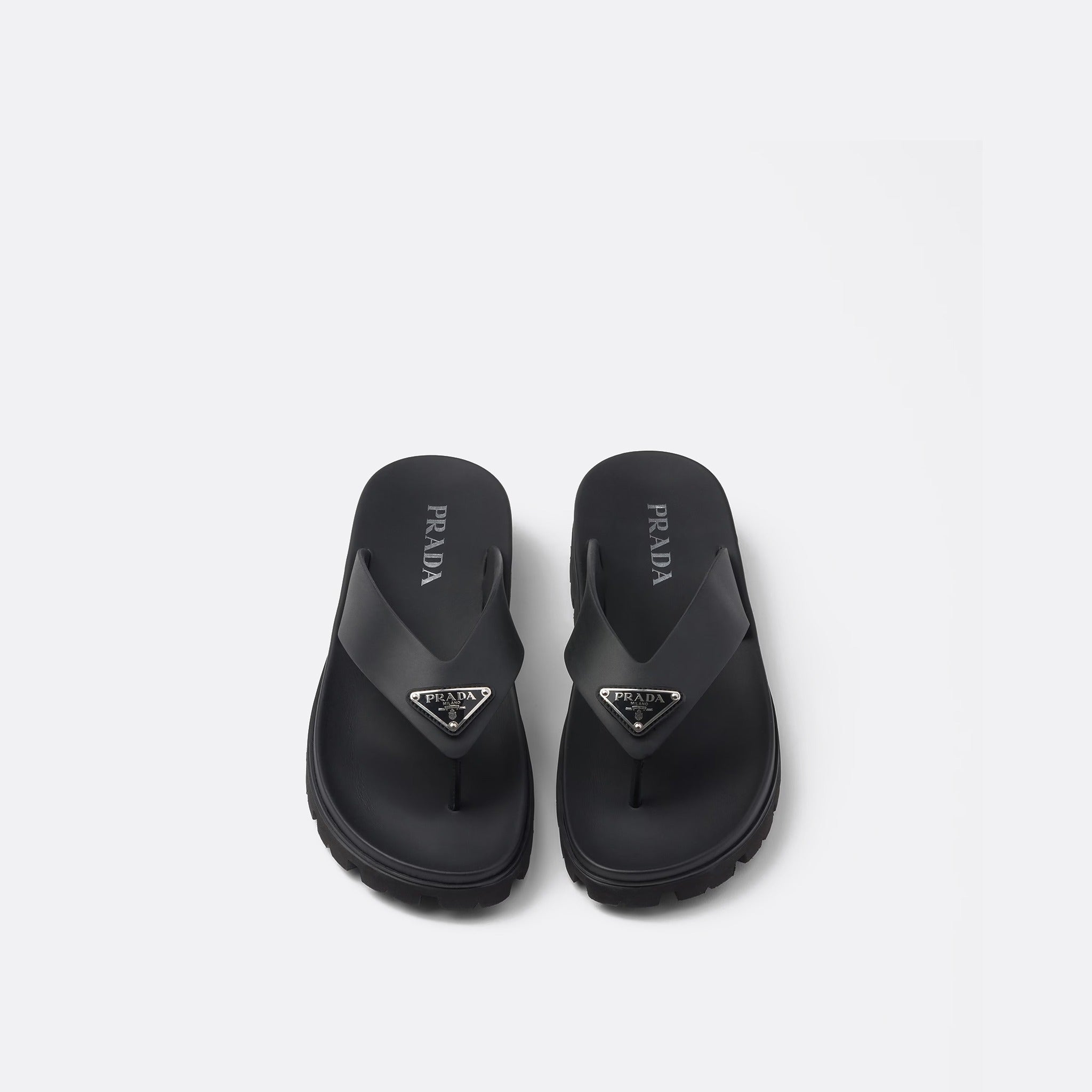Rubber Thong Sandals from Prada