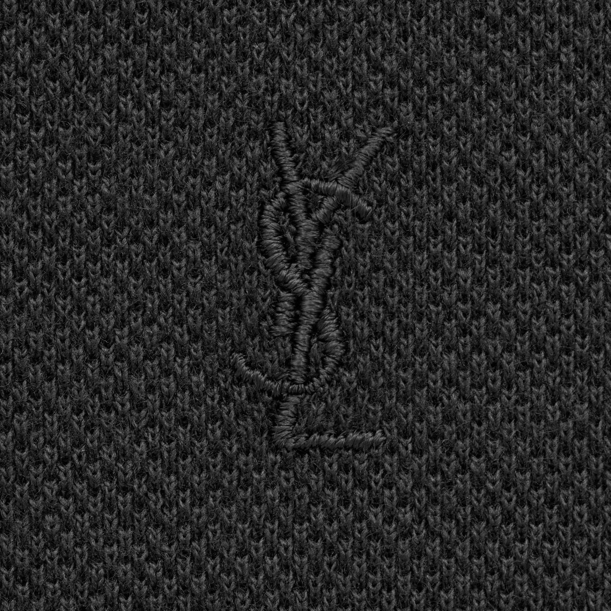 The Cassandre Polo Shirt in Piqué from Saint Laurent