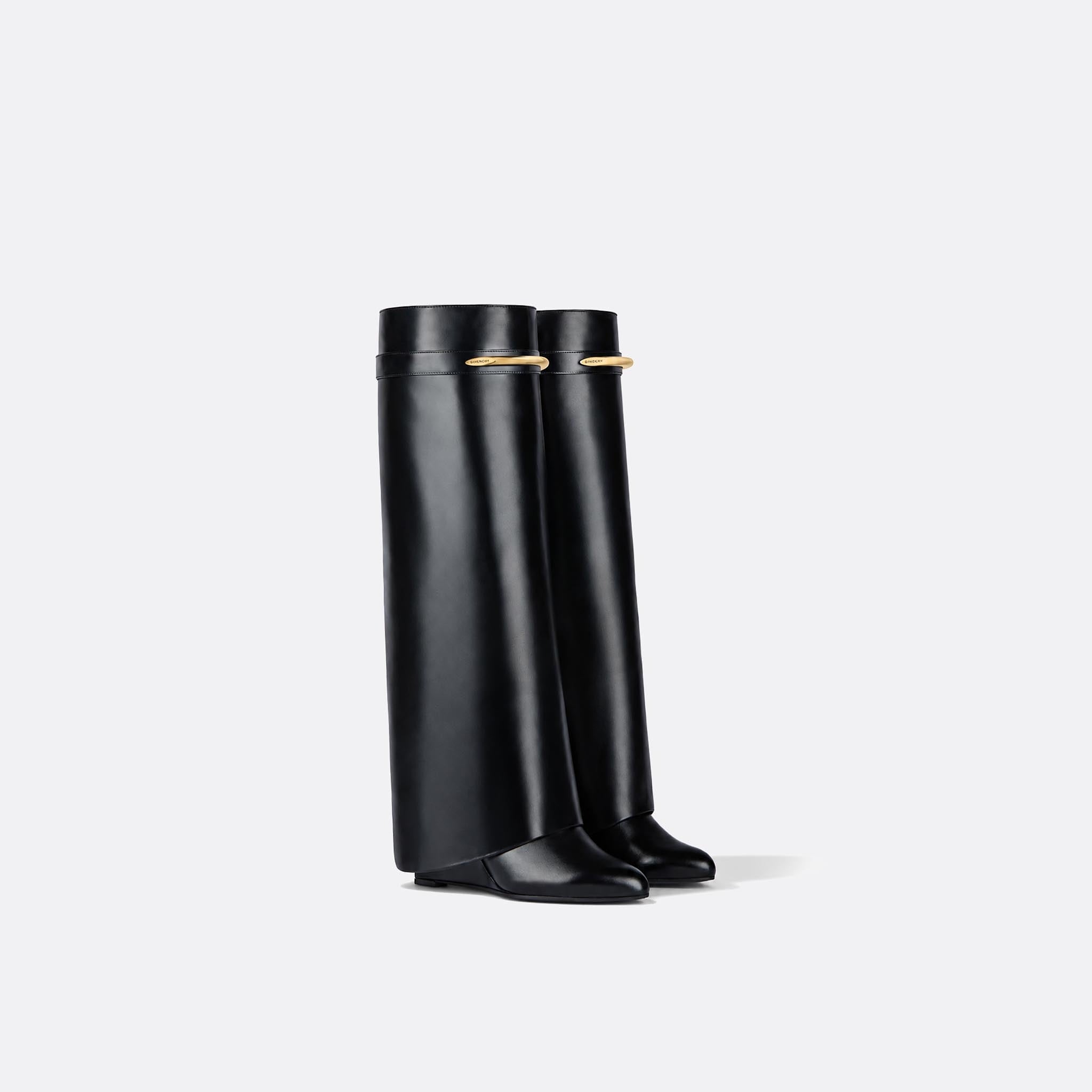 Shark Pinch Leather Boots from Givenchy