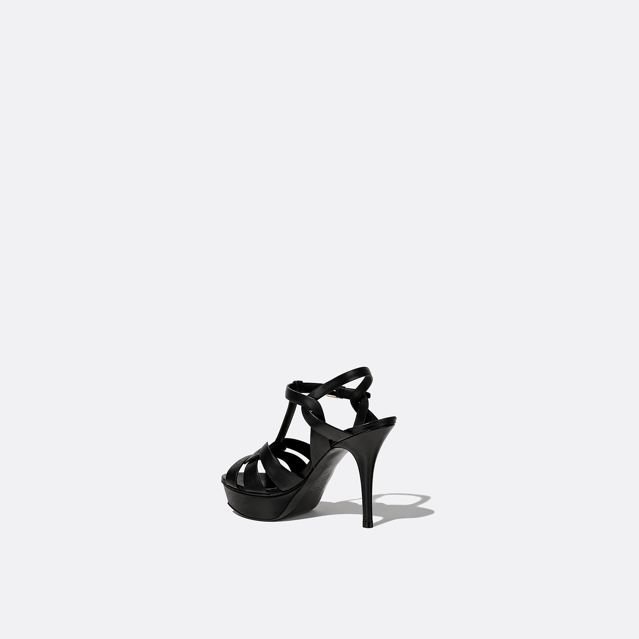Tribute Platform Sandals from Saint Laurent