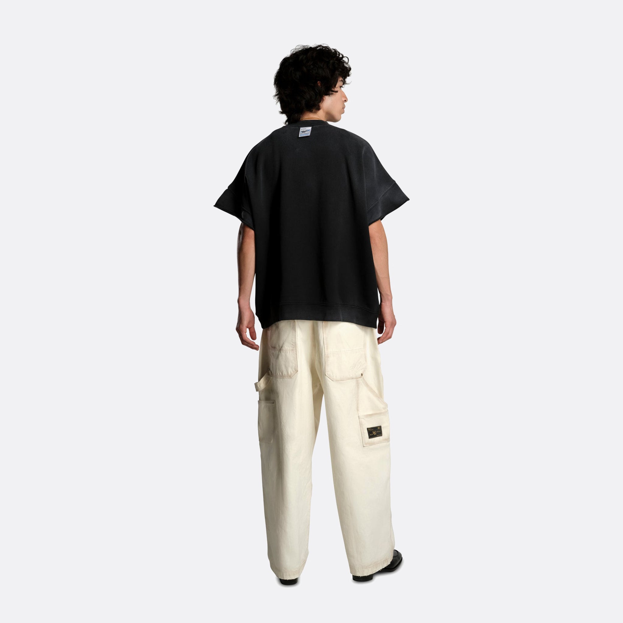 Willy Chavarria The Inside Out Muscle Tee in Black