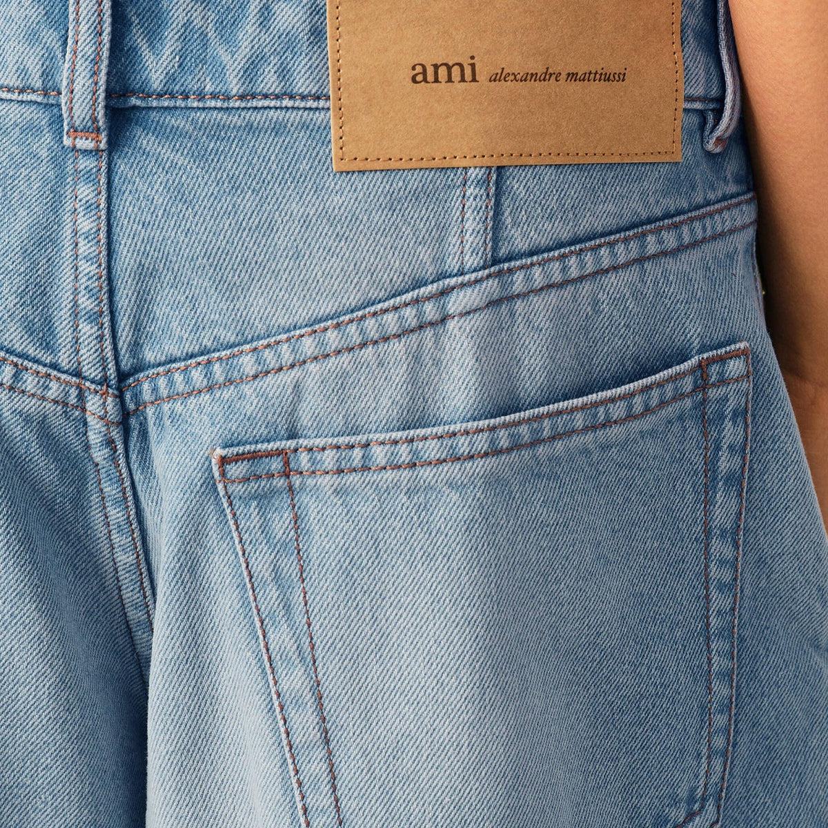 Balloon-Fit Cotton Jeans from AMI Paris