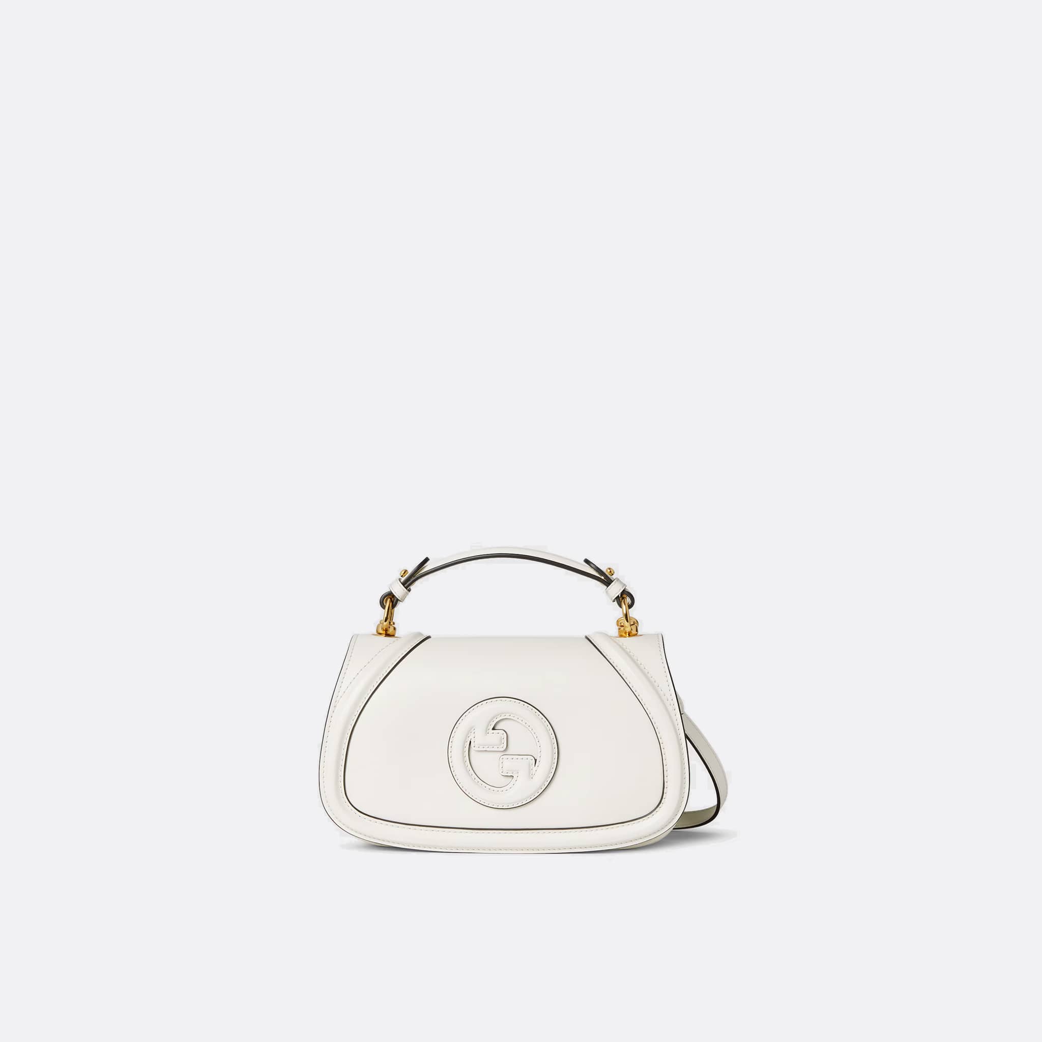 The Blondie Medium Top Handle Bag from Gucci in White