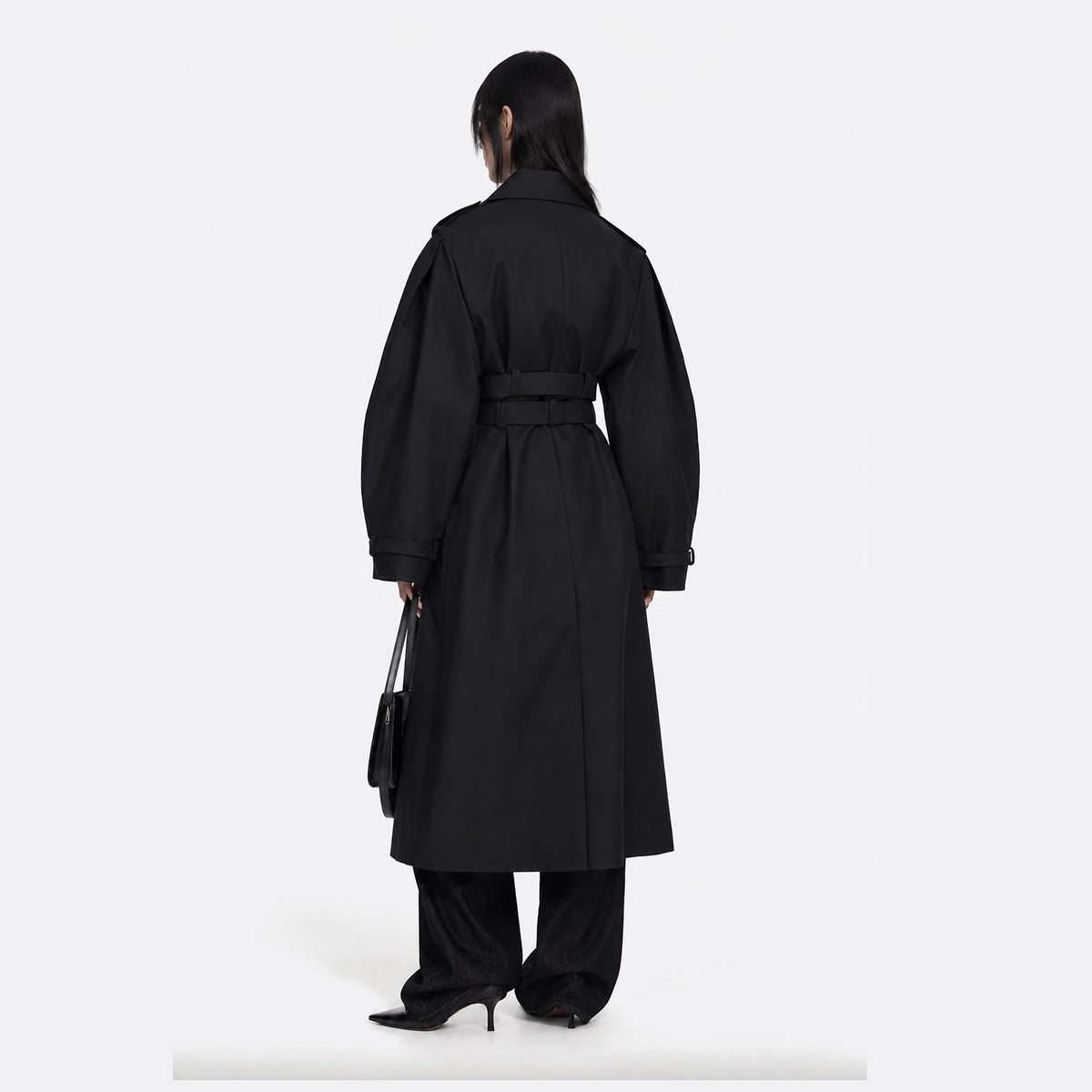 Double Cotton Trench Coat from GANNI