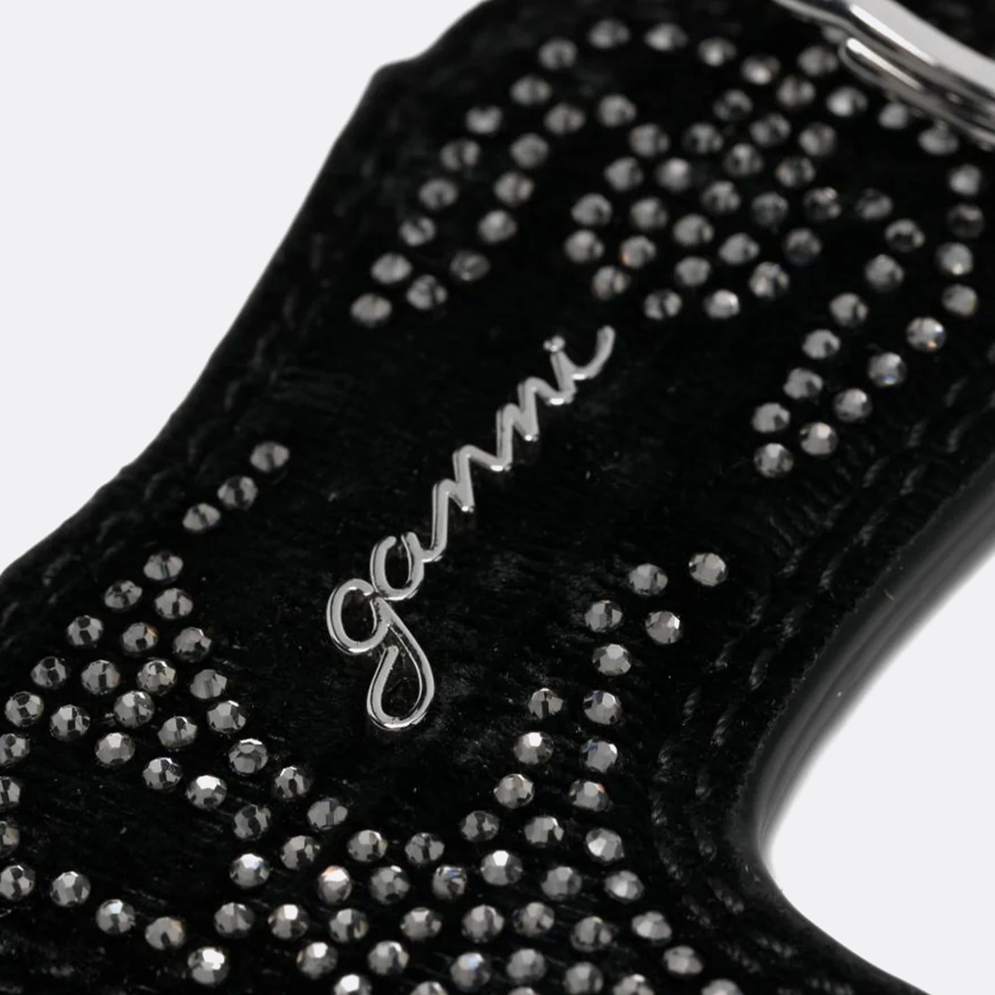 Western Boot Keyring from GANNI in Black