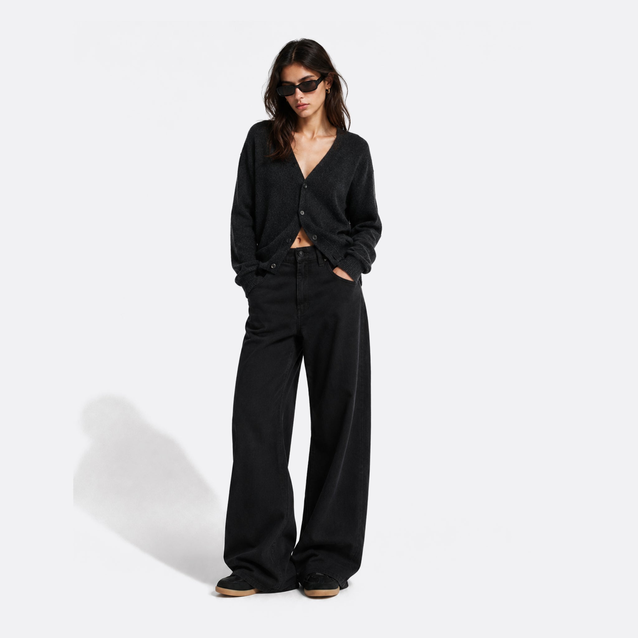 Wide-Leg Cotton Trousers from MM6 Maison Margiela
