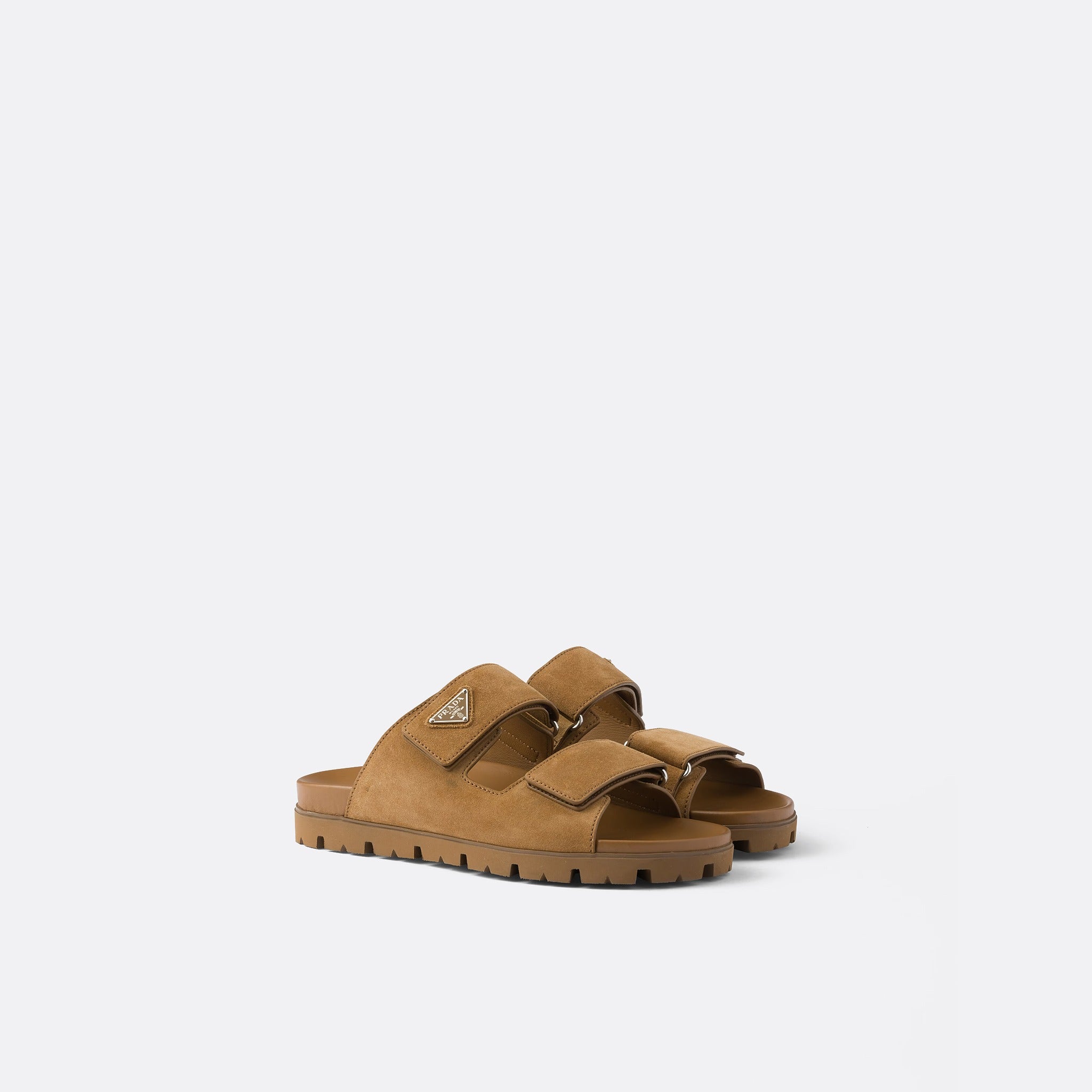 The Suede Band Sandals from Prada