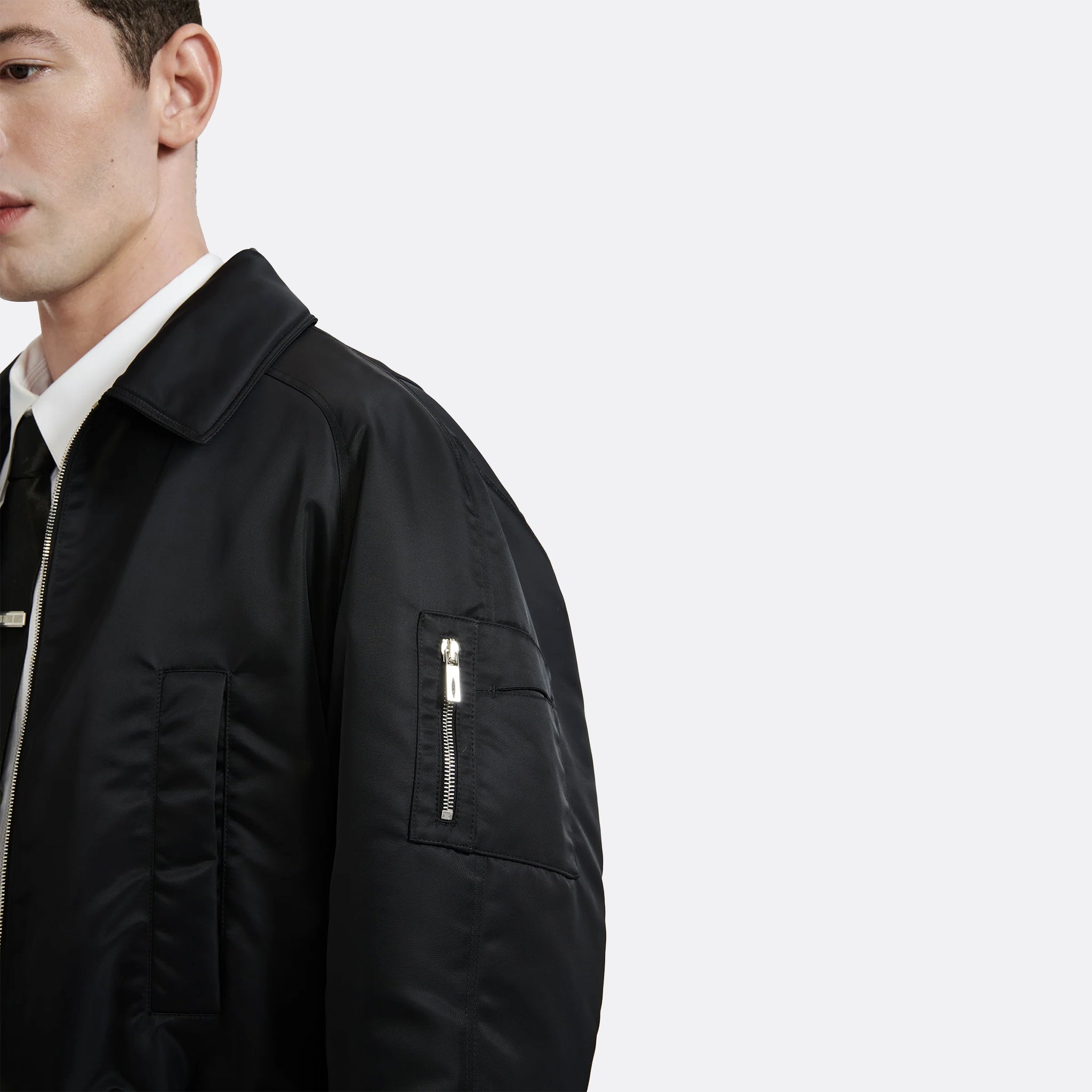 Louis Gabriel Nouchi Quilted Bomber Jacket