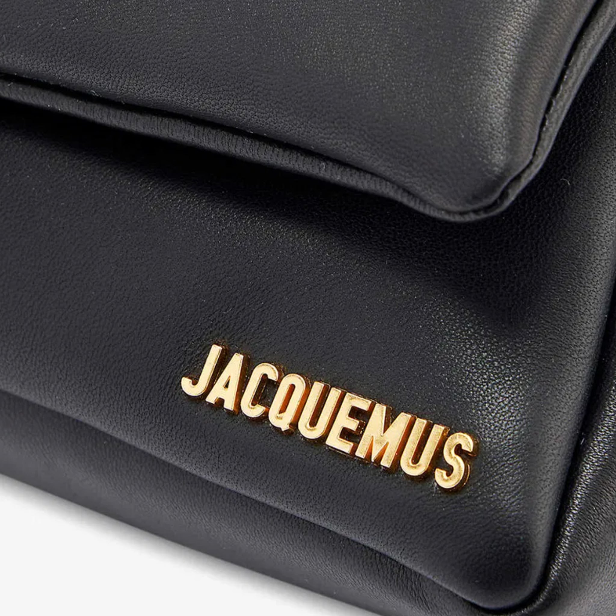 Le Bambino Puffy Leather Shoulder Bag from Jacquemus
