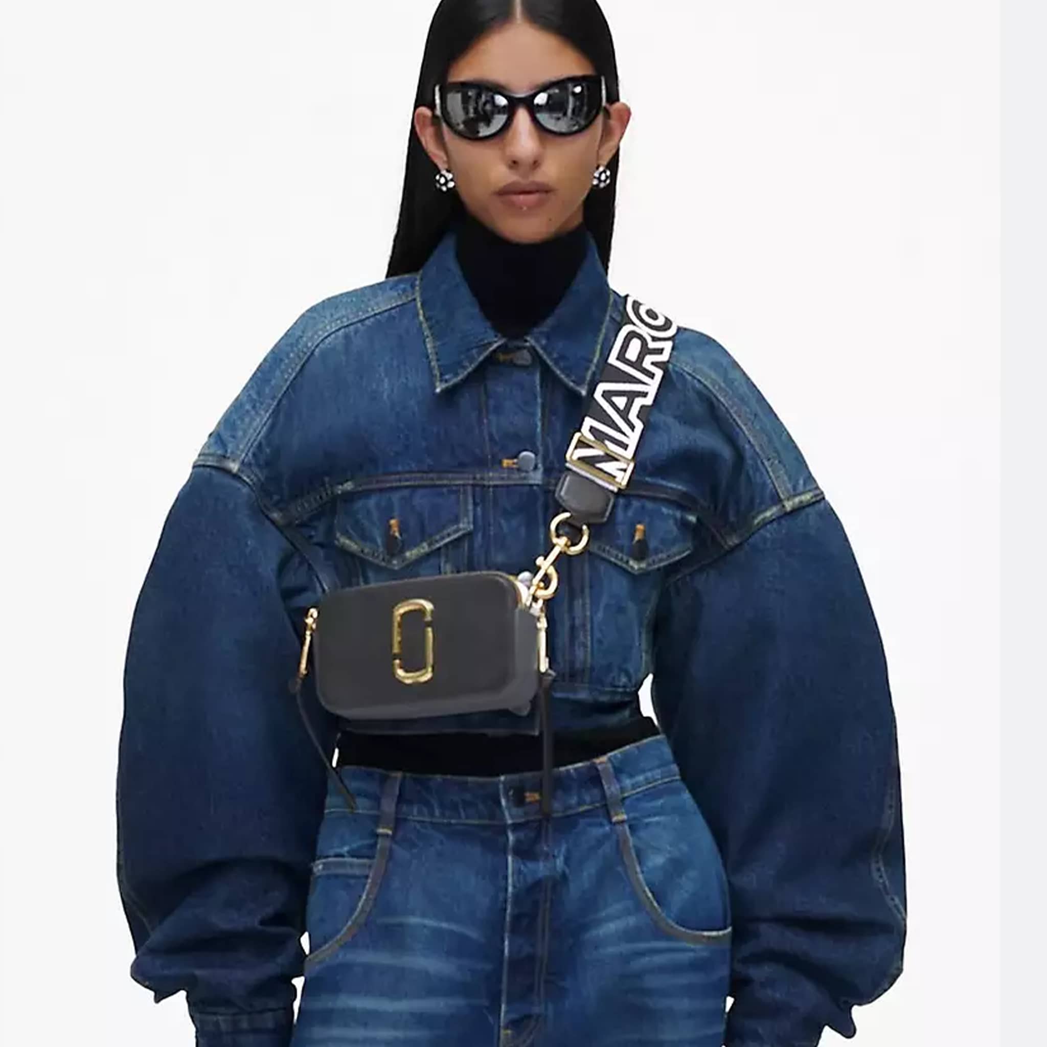 The Snapshot Crossbody Bag from Marc Jacobs in Black Multi