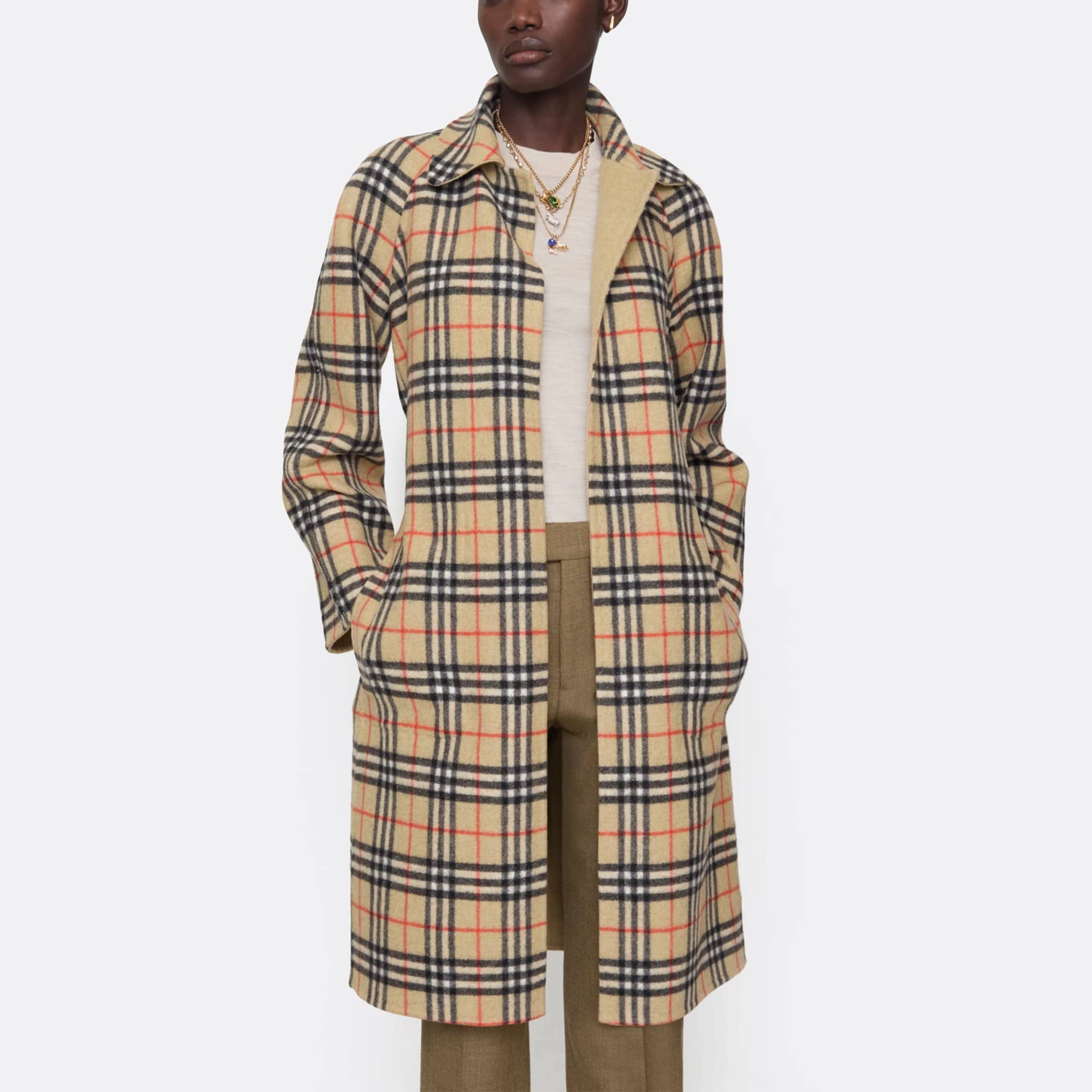 The Reversible Wool Wrap Coat from Burberry
