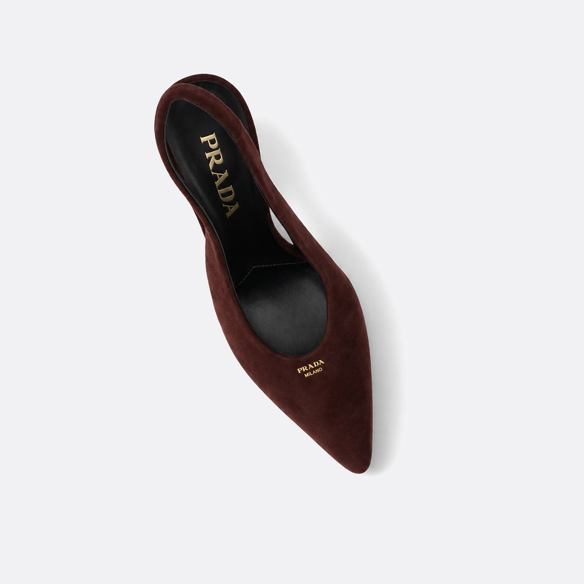 Suede Slingback Pumps from Prada