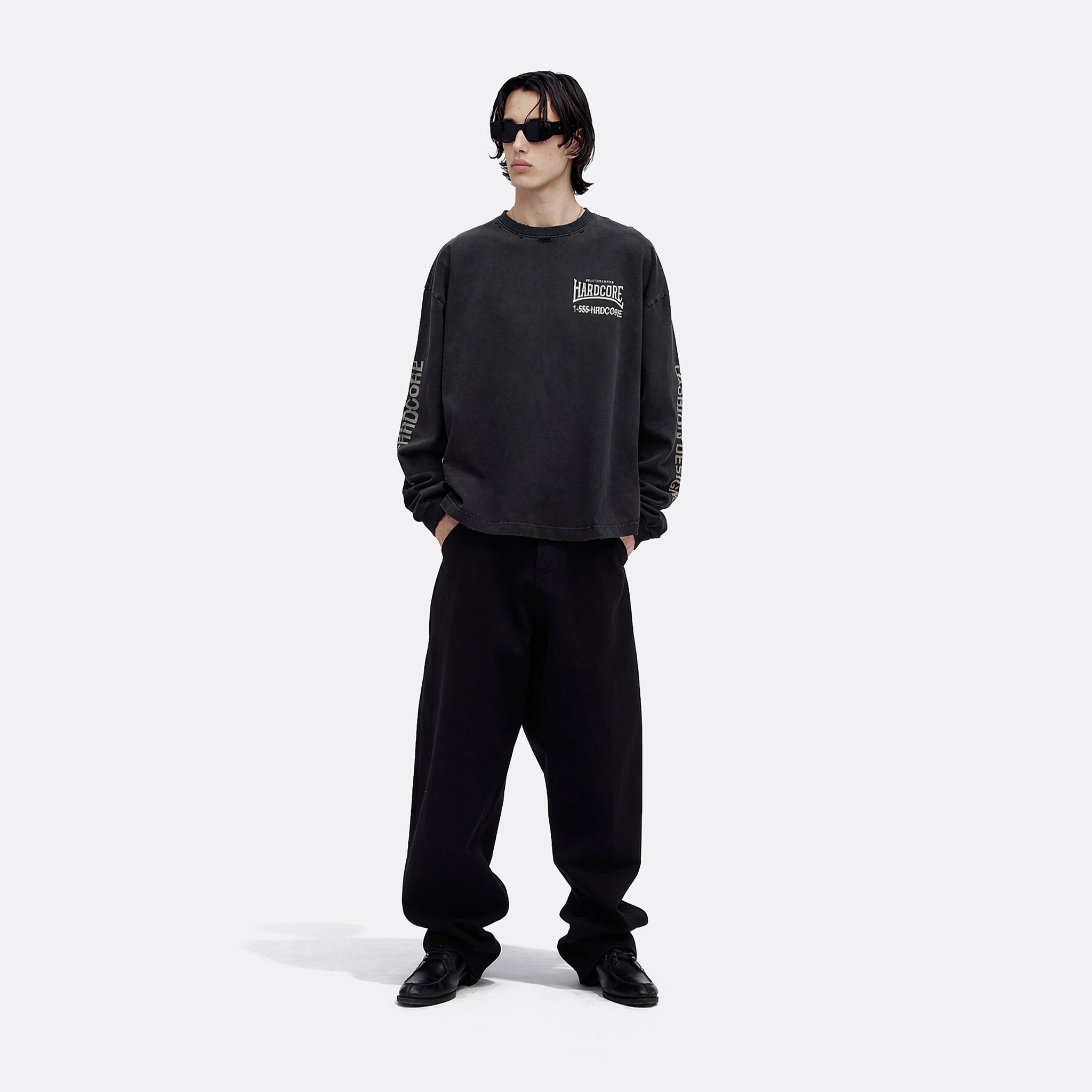 The Hardcore Buffalo L/S Tee from Willy Chavarria