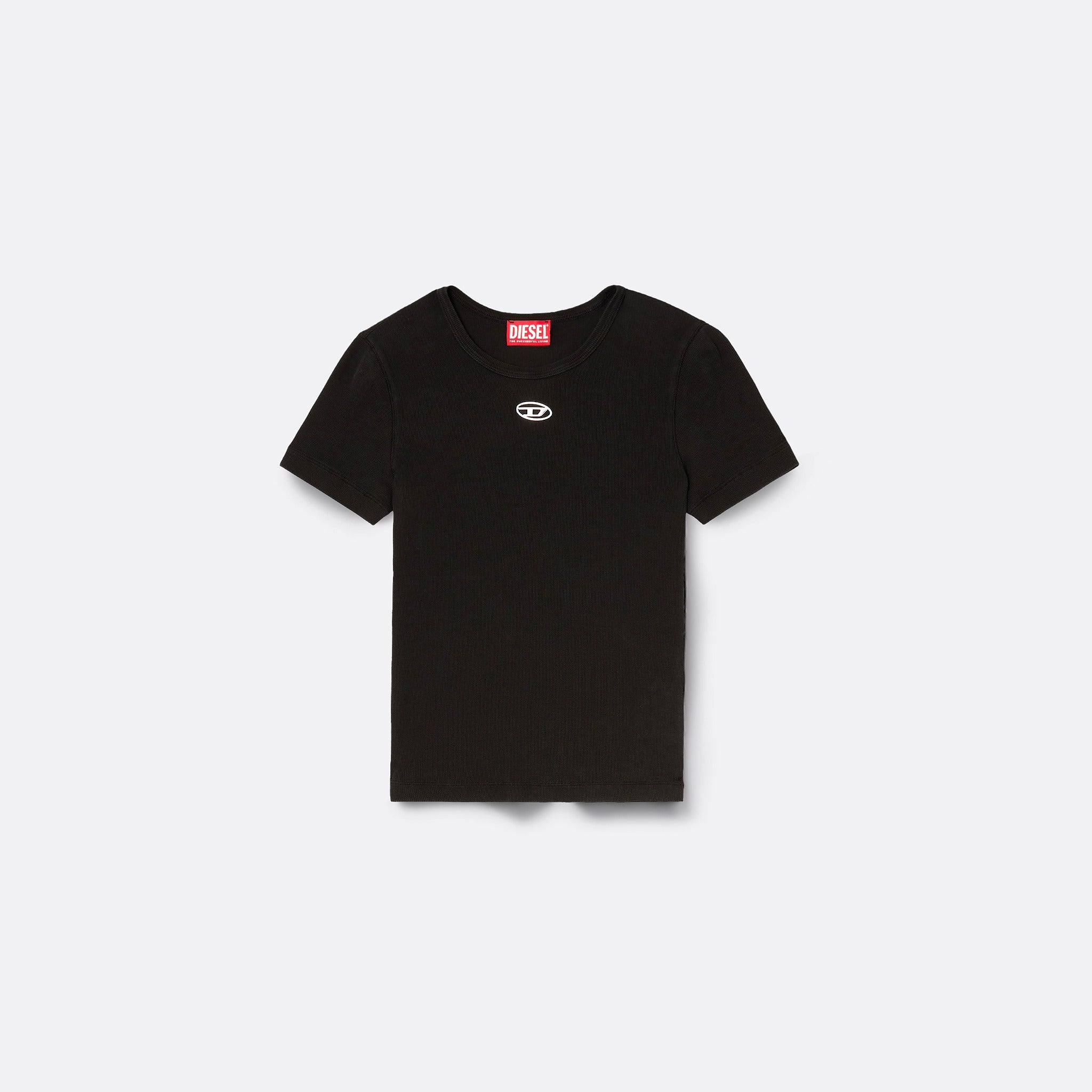 T-Ele-Long-OD T-Shirt by Diesel in Black