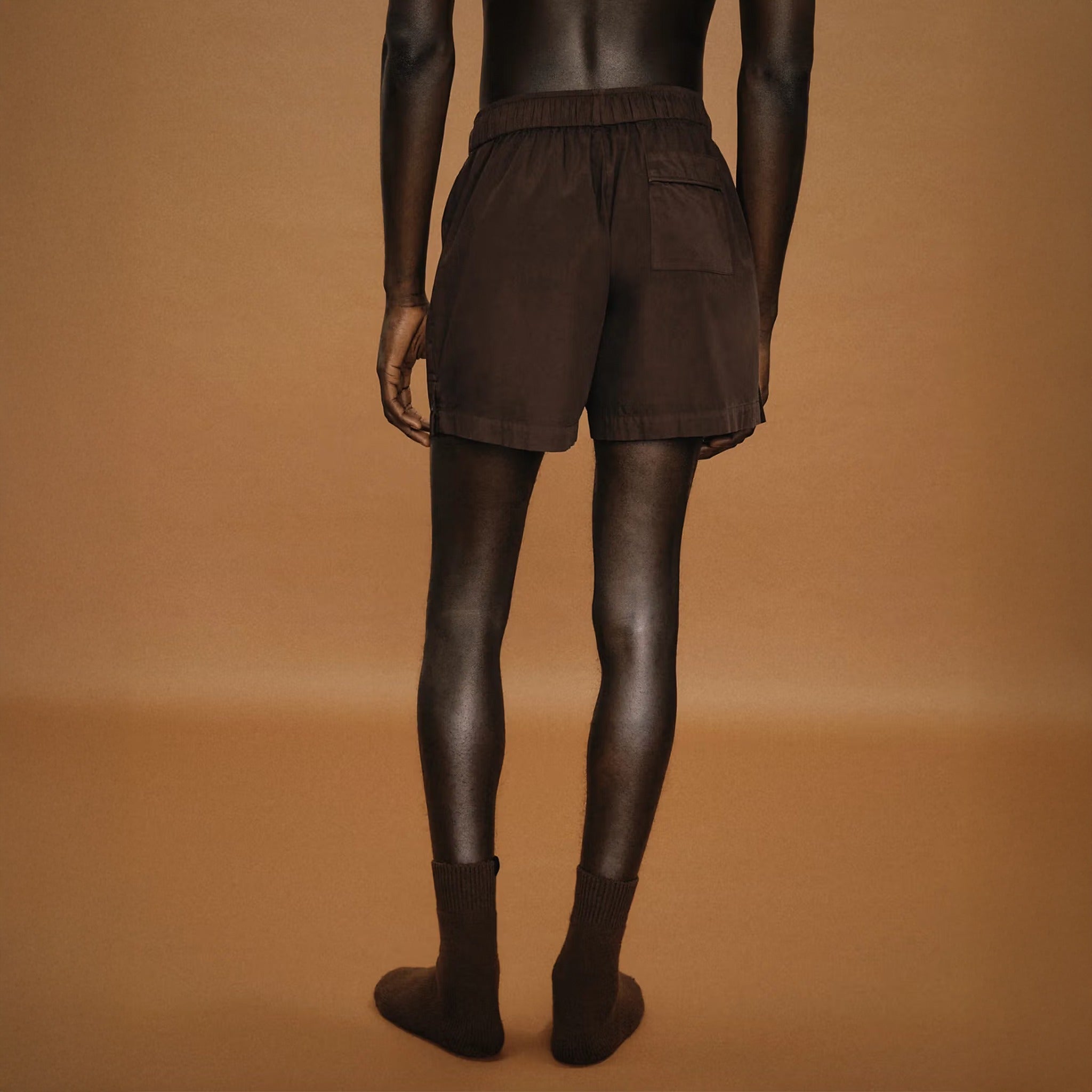 Pajama Shorts from Entire Studios in Brown