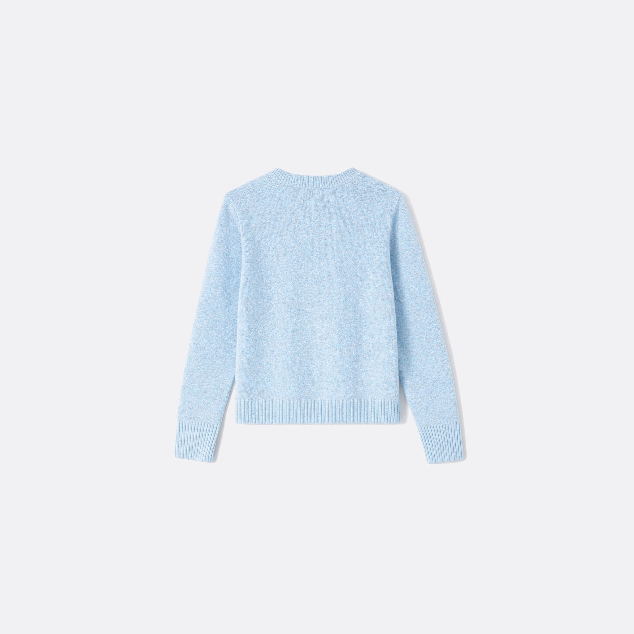 The Graphic Wool Sweater from Ganni in Blue