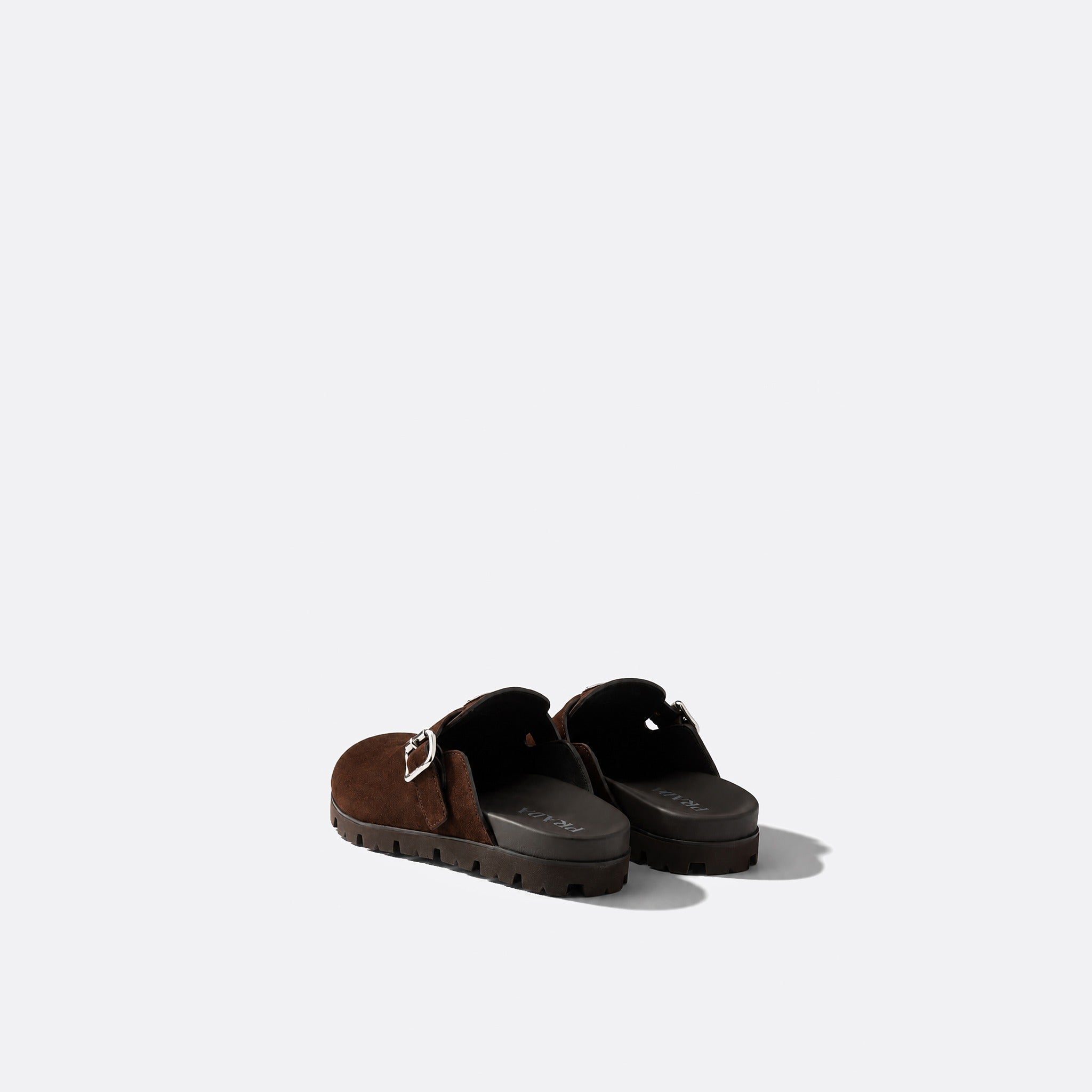 Suede Mules from Prada
