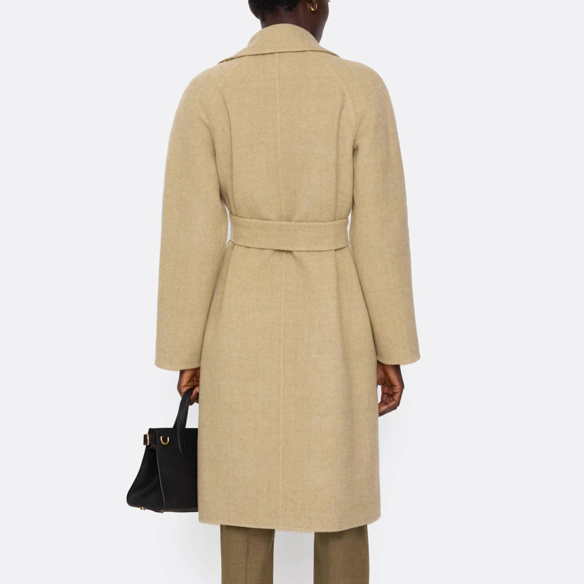 The Reversible Wool Wrap Coat from Burberry