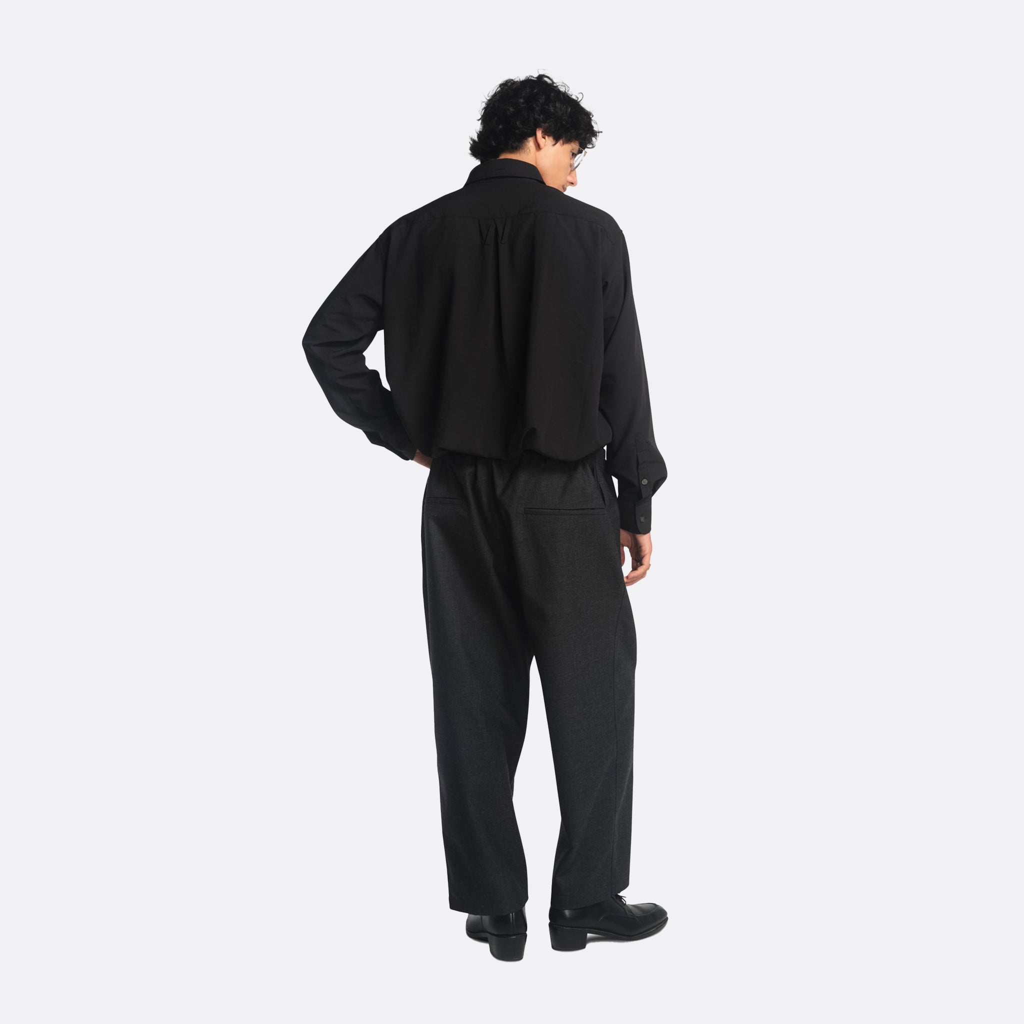 Willy Chavarria Veterano Shirt in Black