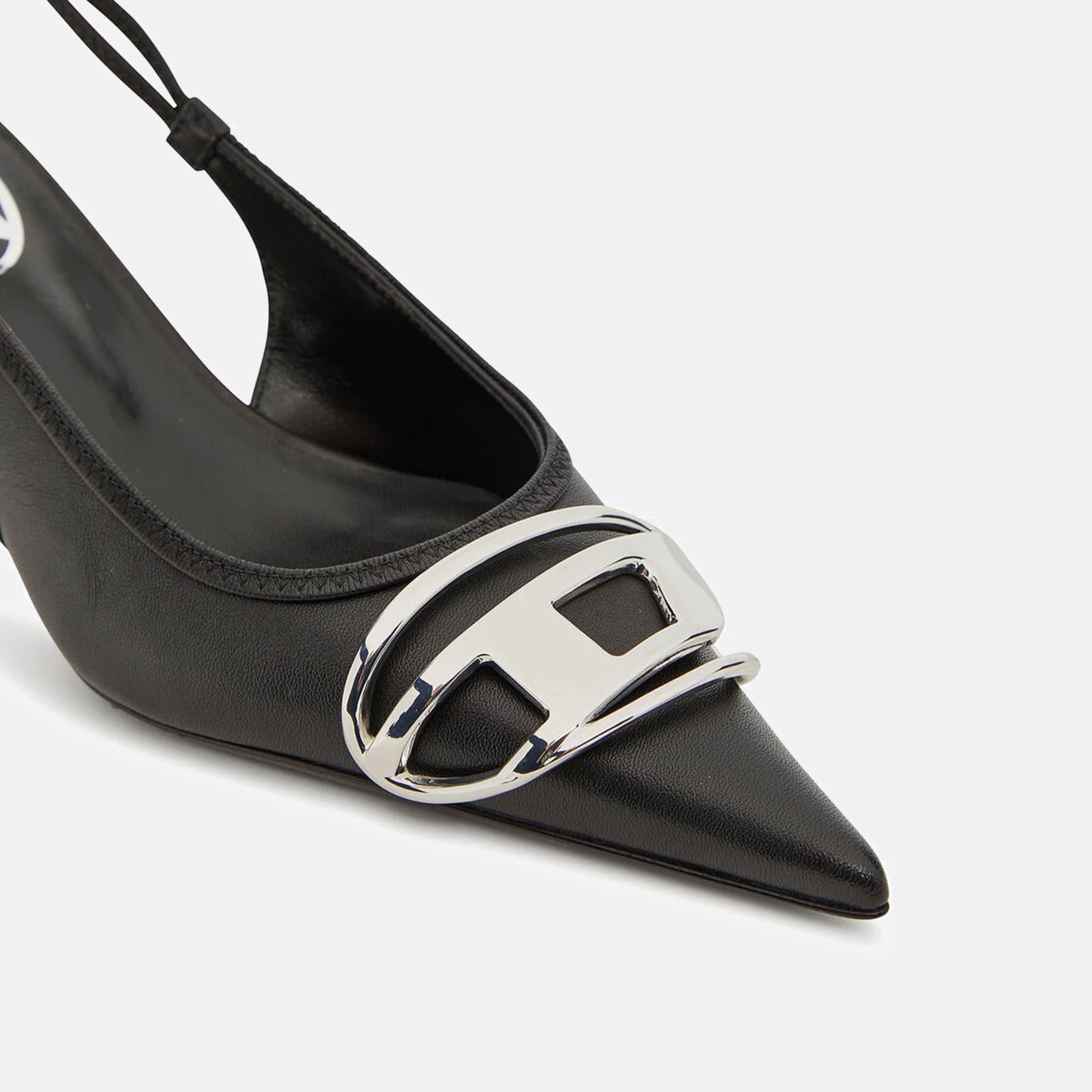 D-Venus SB 40 Slingback Pumps by Diesel in Black