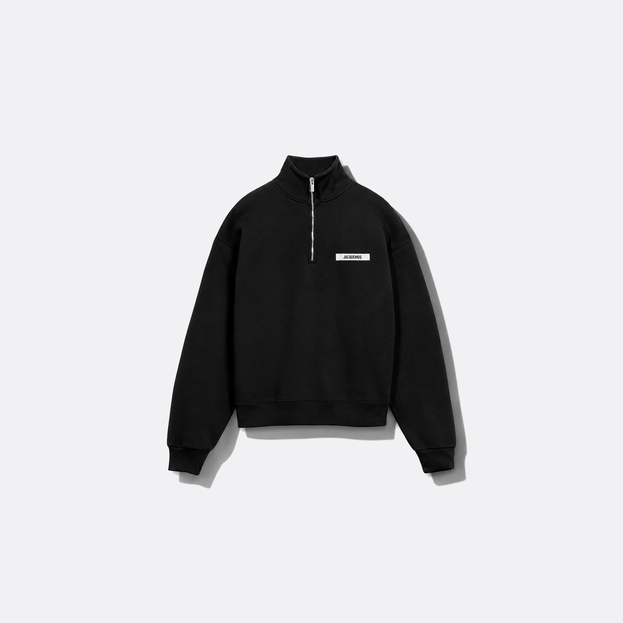 Gros Grain Zipped-Rollneck Sweatshirt from Jacquemus
