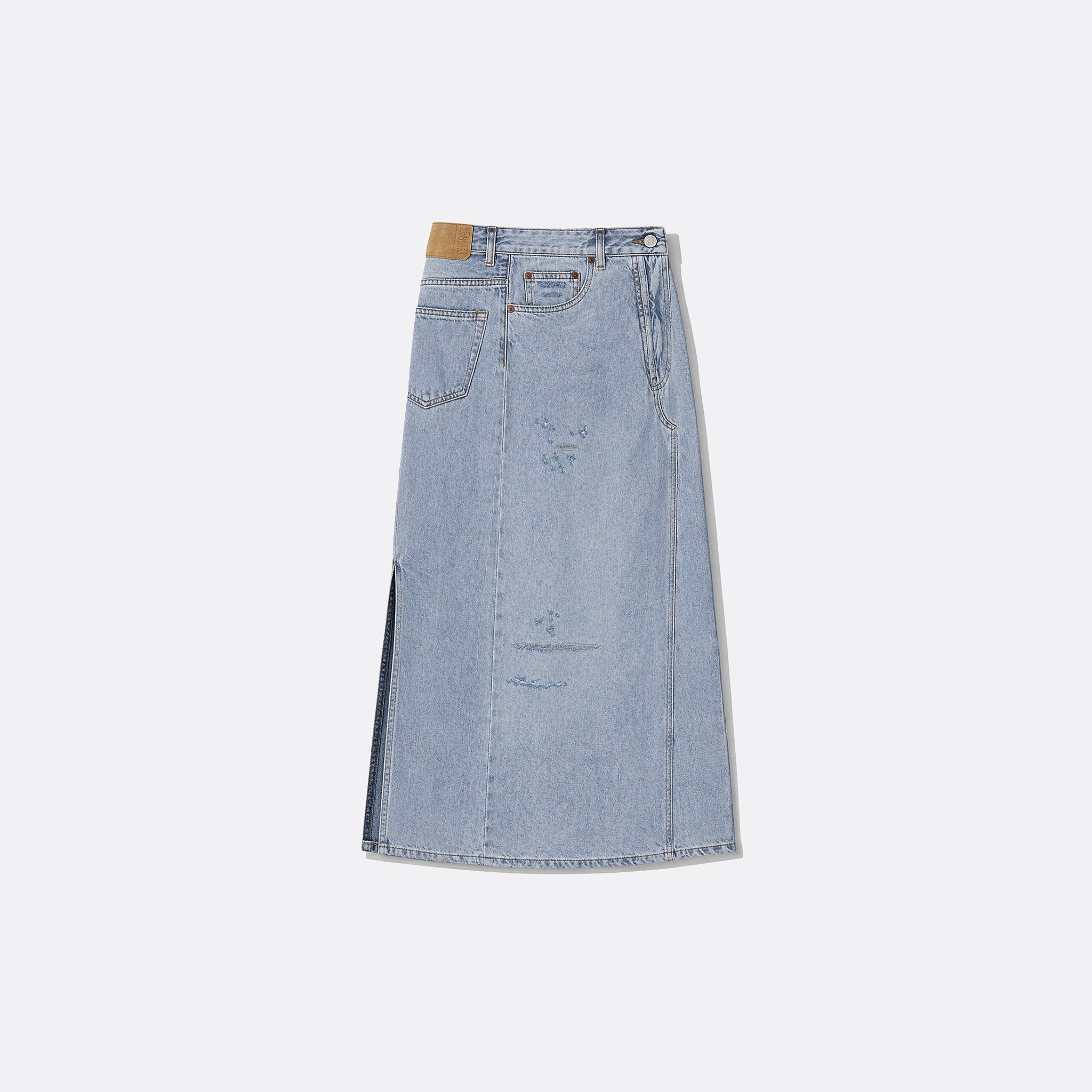 Long Asymmetrical Skirt from MM6 Maison Margiela