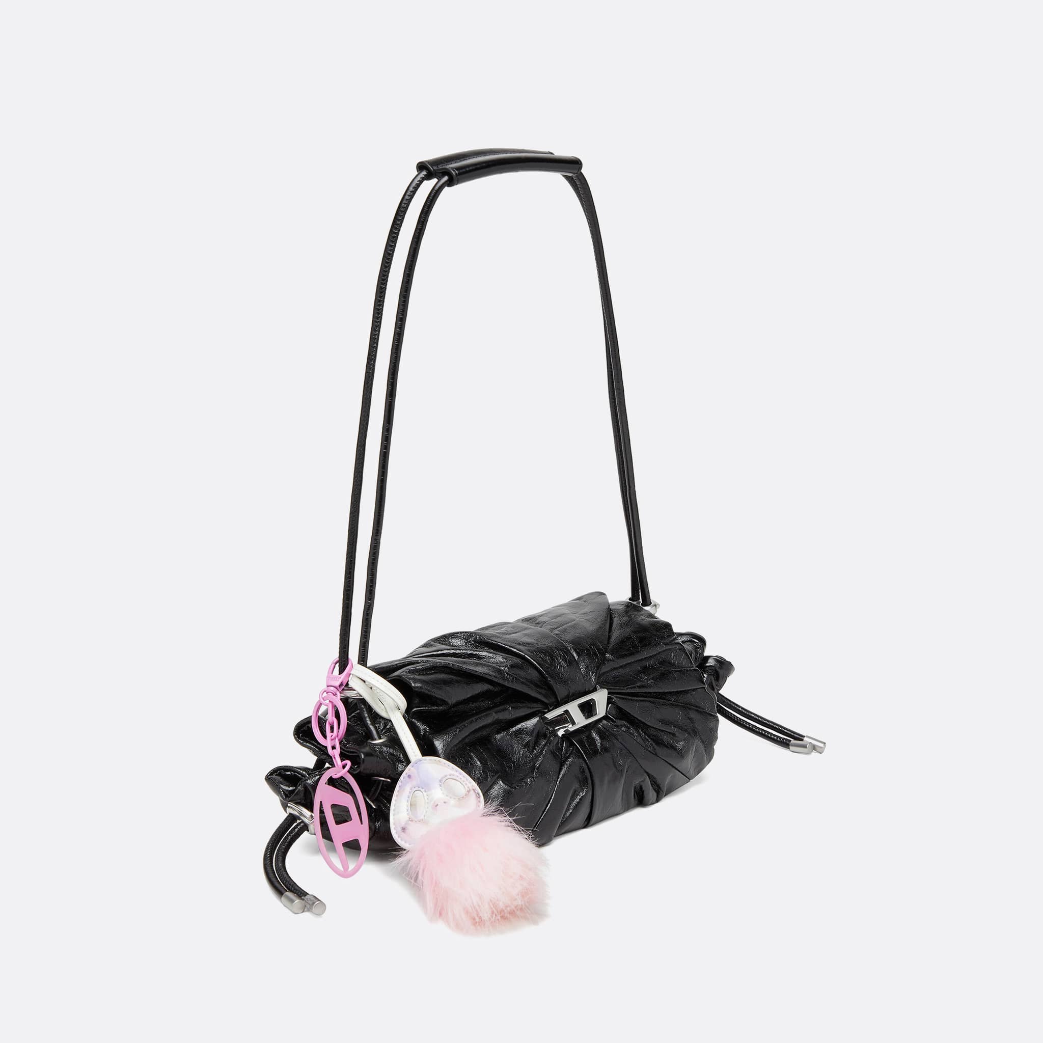 Scrunch-D S Shoulder Bag by Diesel in Black