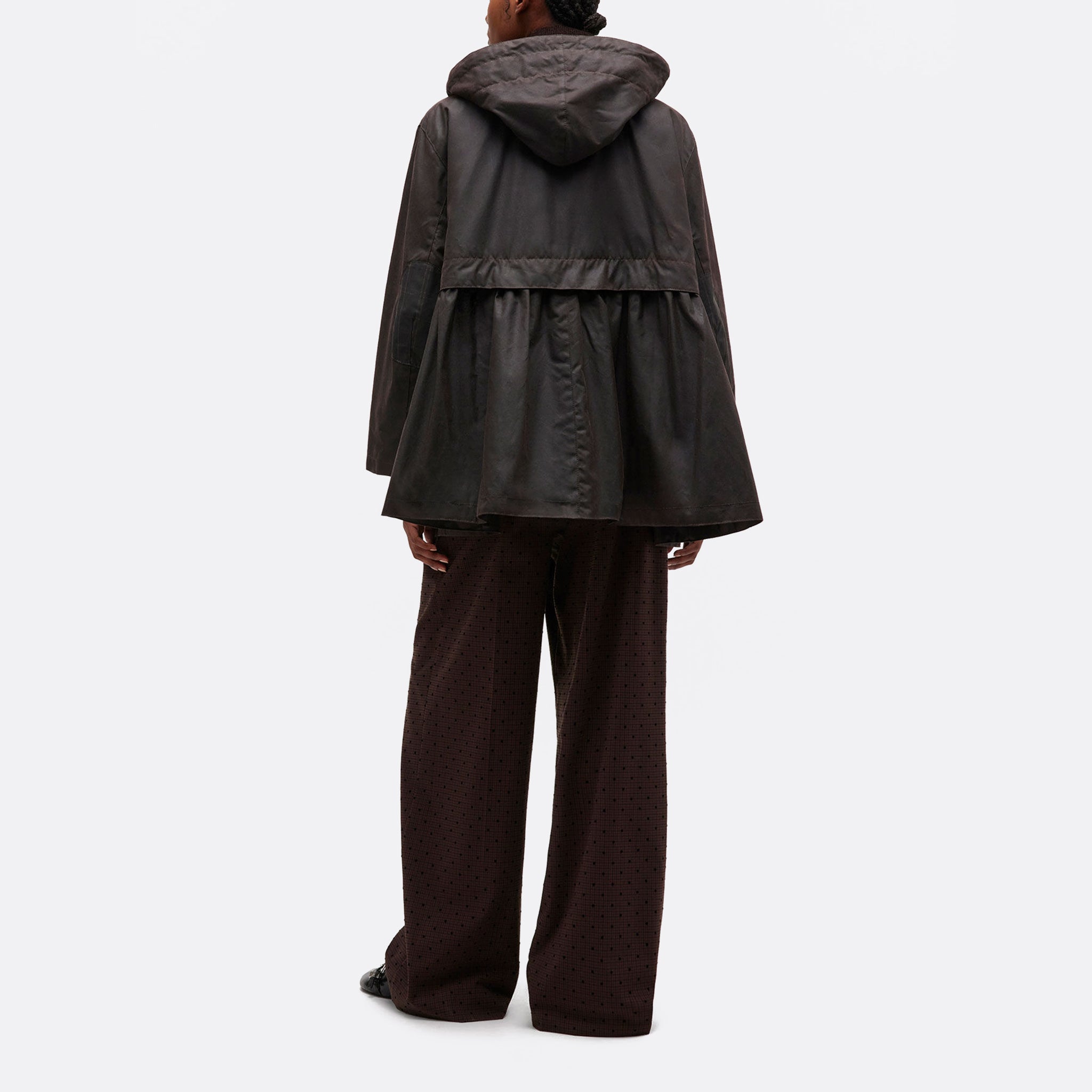 The Waxed Peplum Jacket from GANNI x Barbour