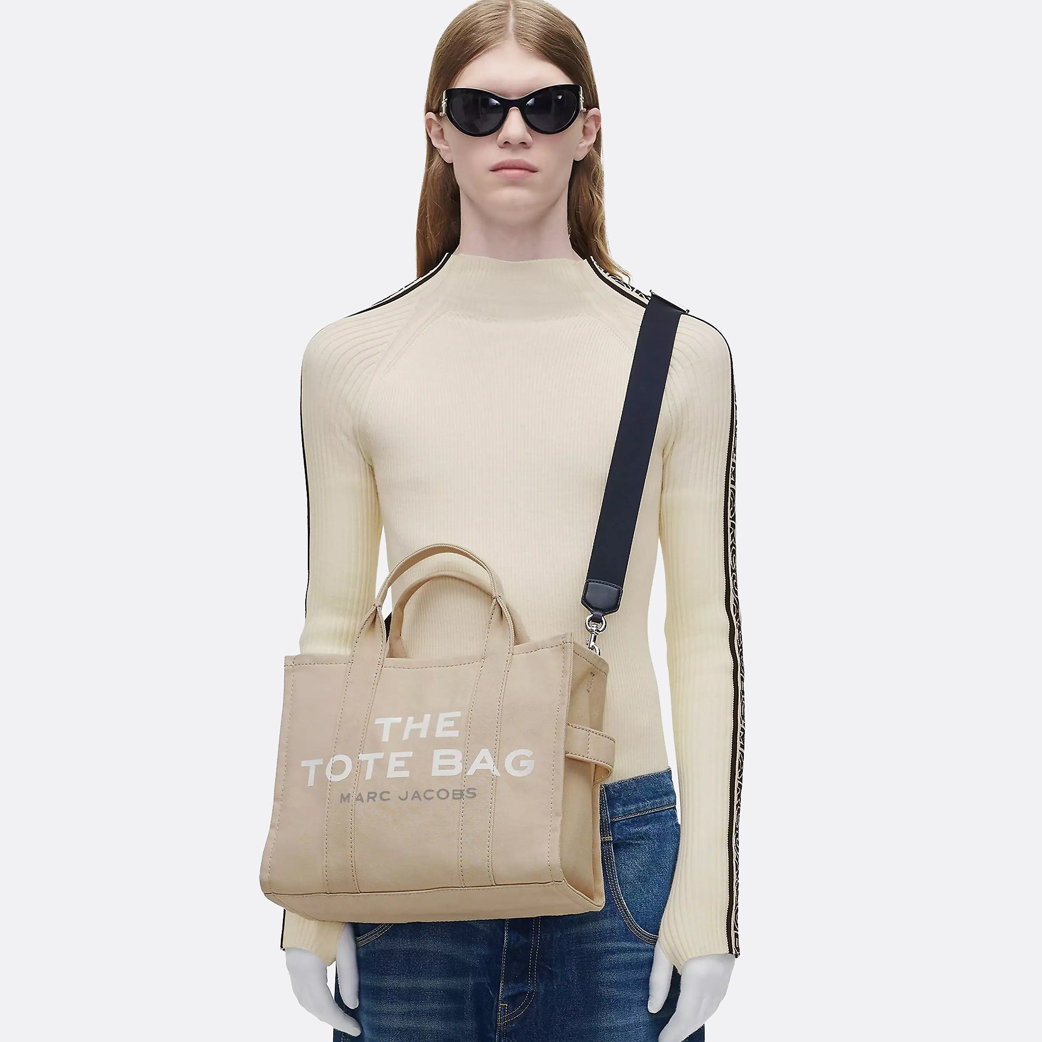 The Medium Tote Bag from Marc Jacobs in Beige