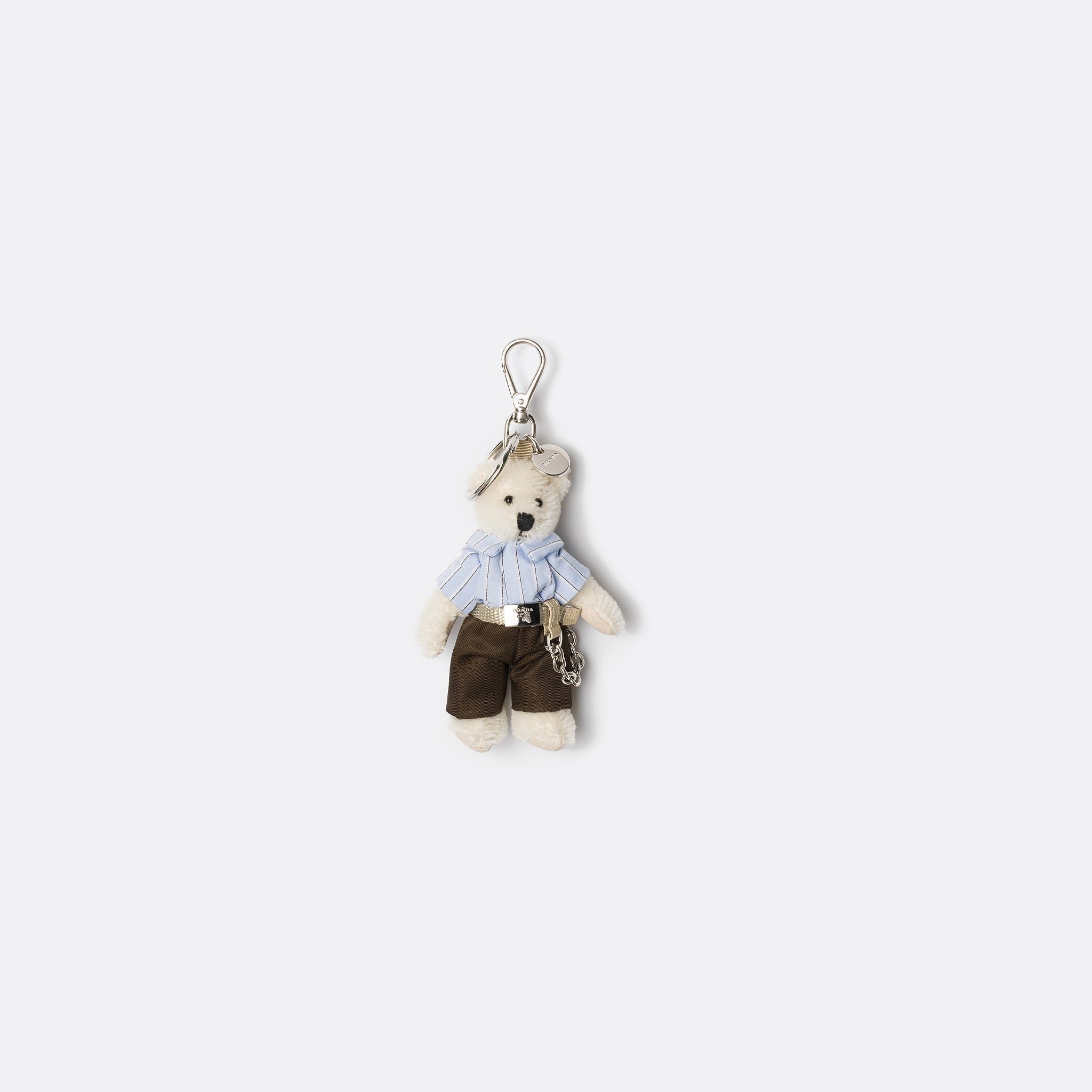 The Teddy Keychain Charm from Prada