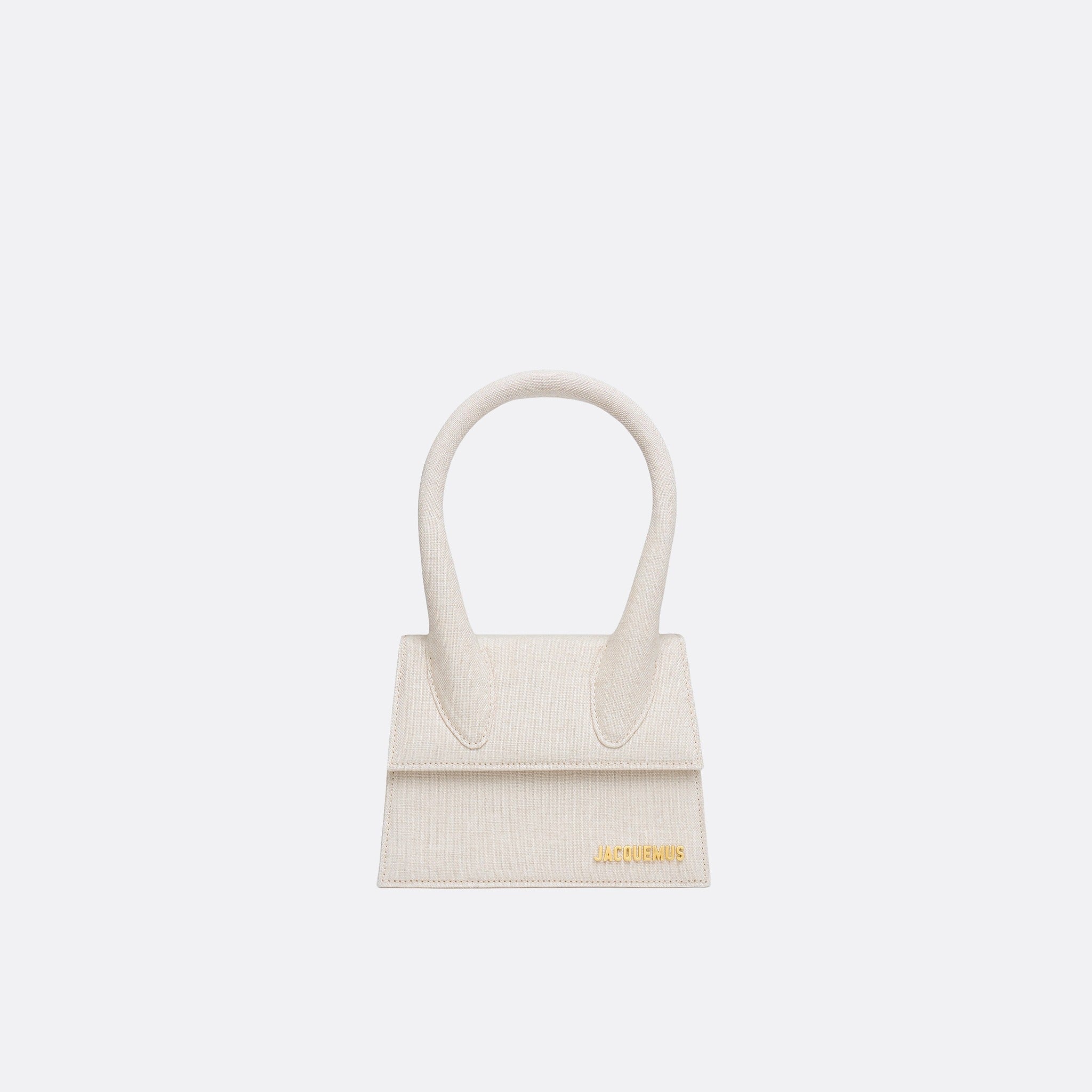 The Chiquito Medium Handbag by Jacquemus in Light Greige