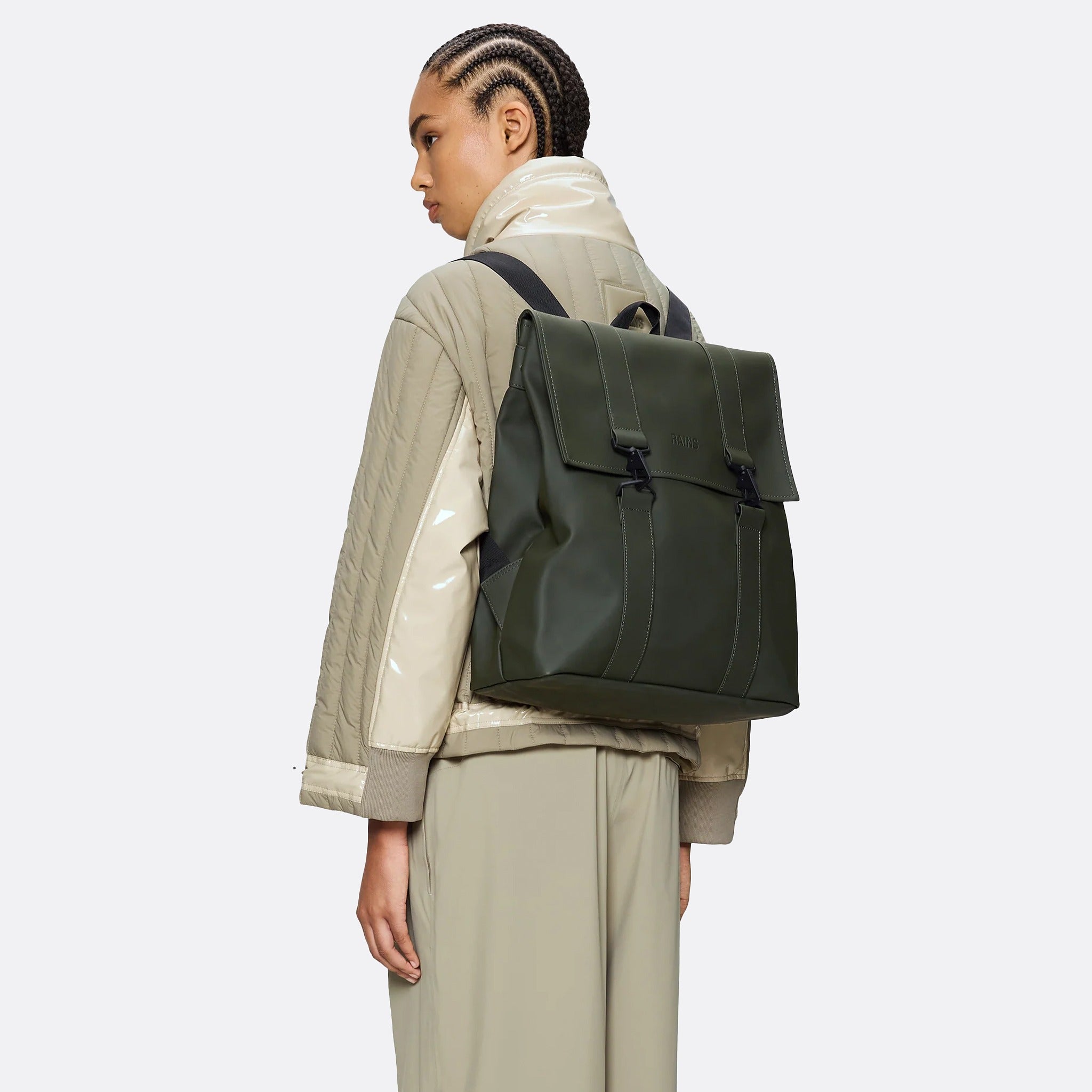 The MSN Bag from Rains in Green