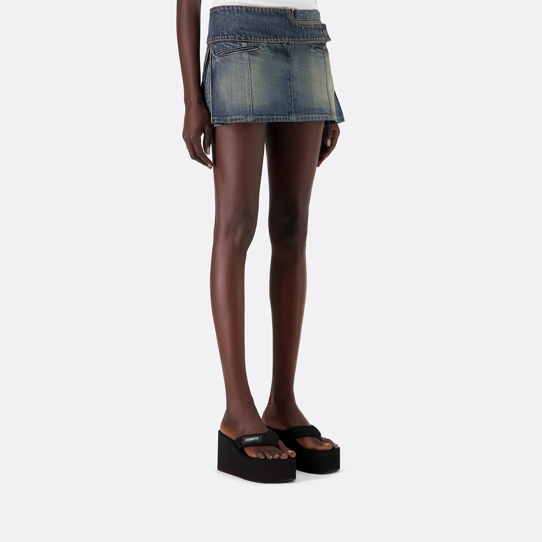 The Platform Thong Sandals from Coperni in Black