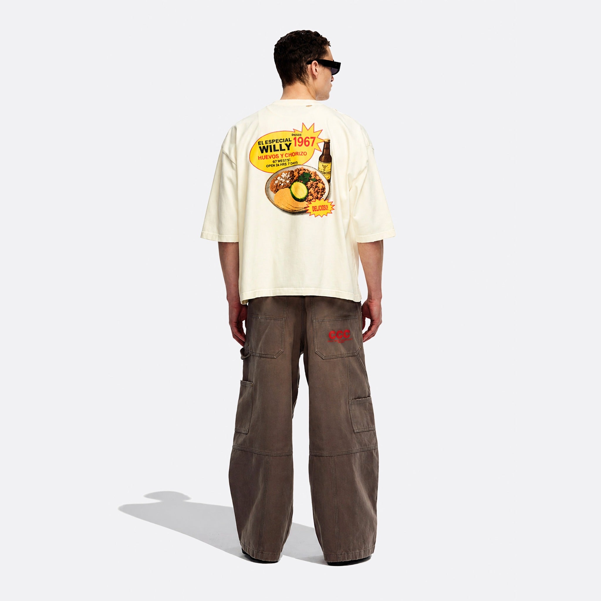 Willy’s Taco Shop Buffalo Tee from Willy Chavarria