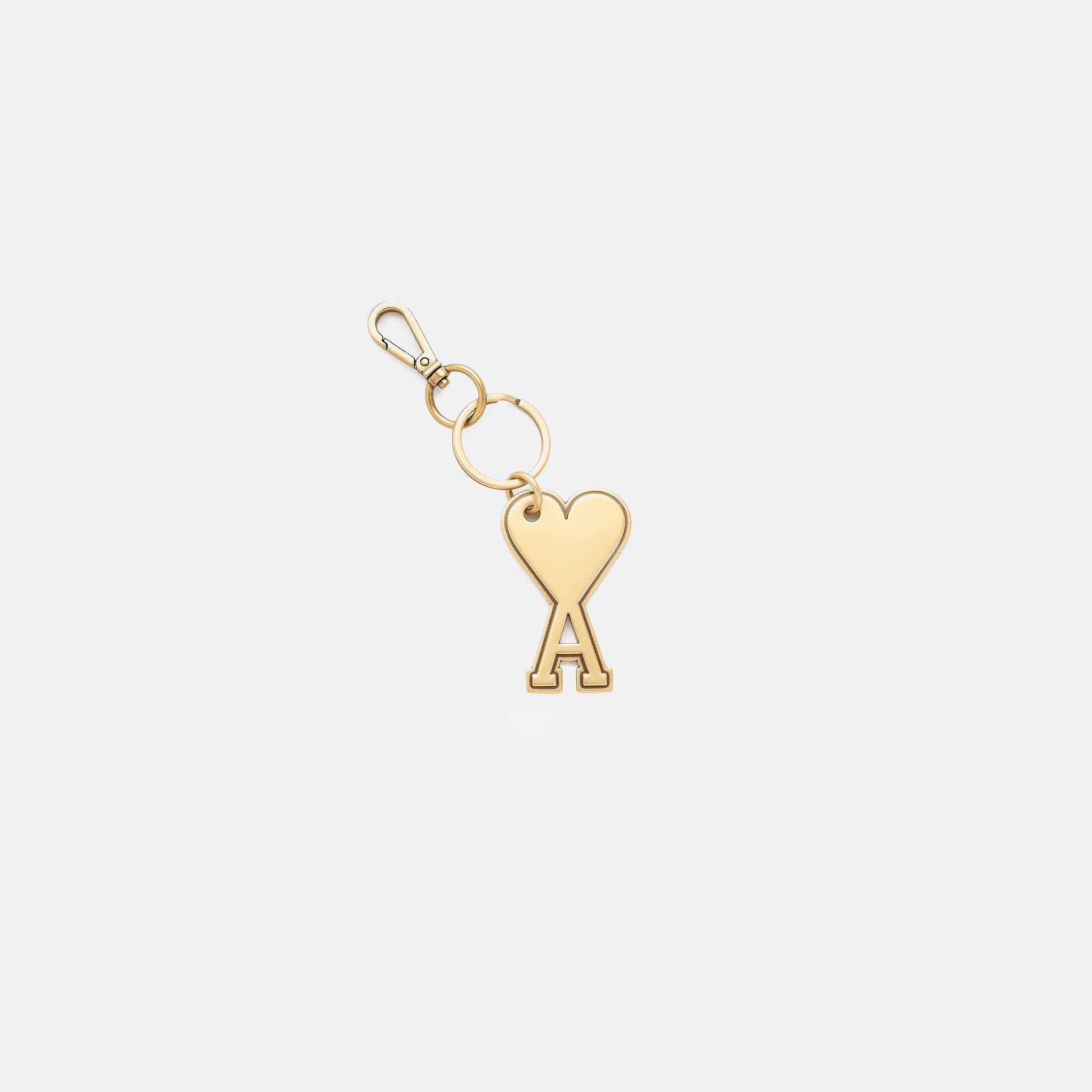 Ami De Coeur Keyring from Ami Paris in Gold