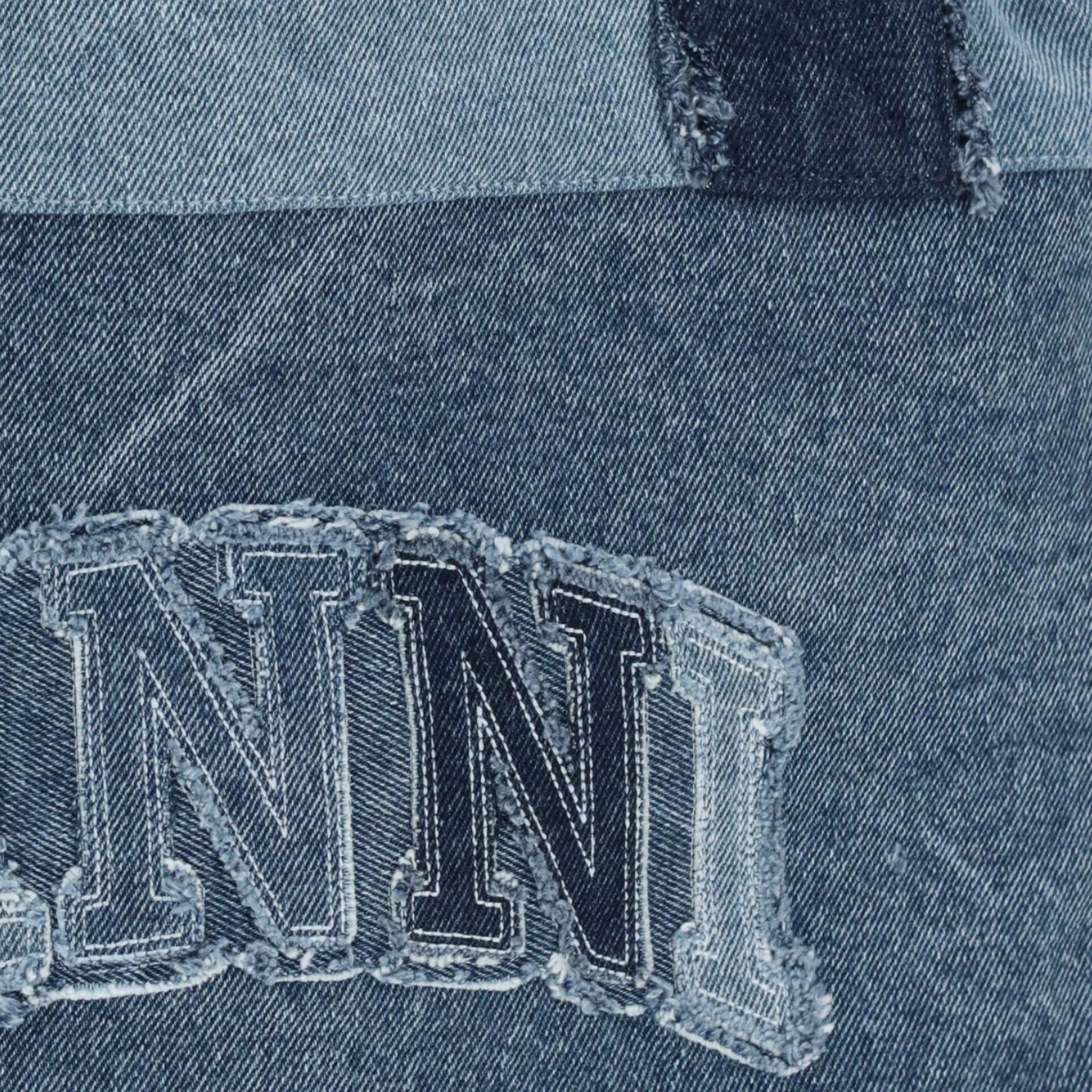 Medium Trapeze Denim Shopper from GANN
