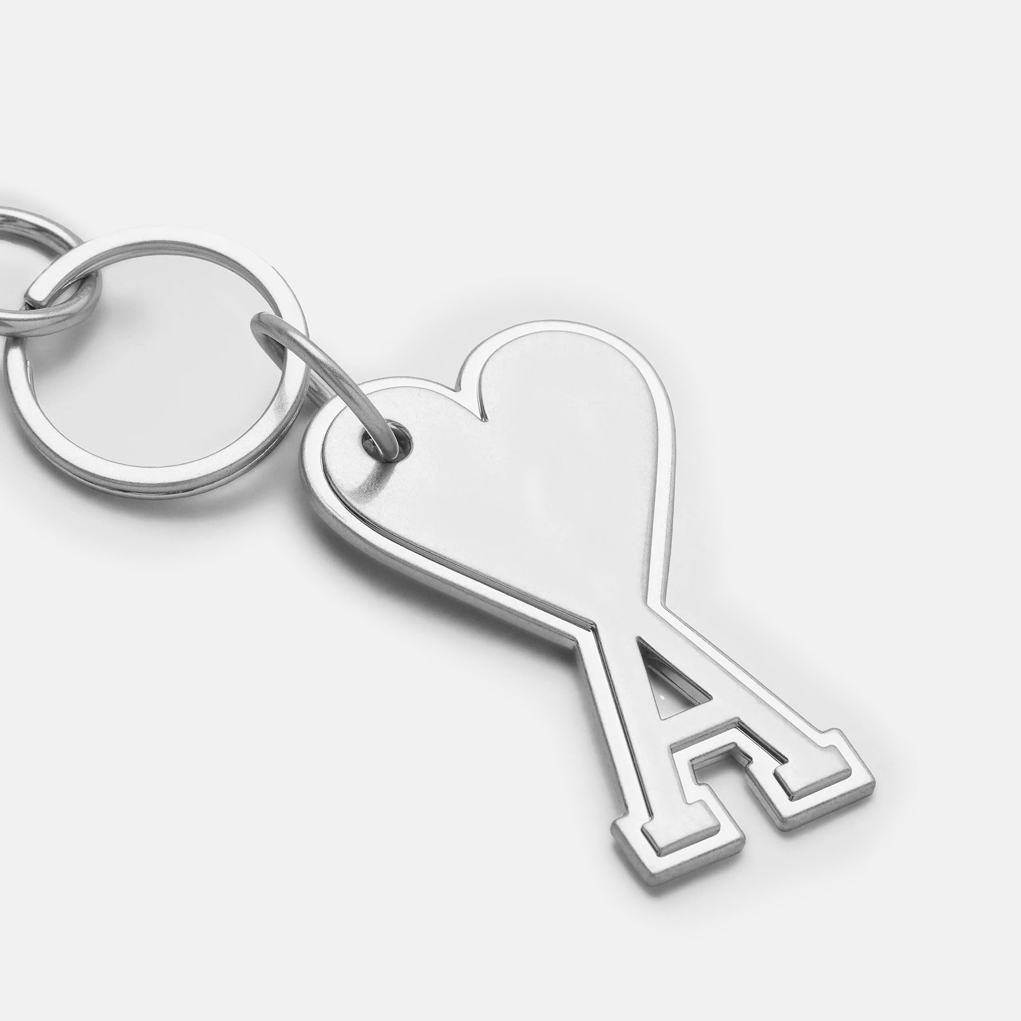 The Ami De Coeur Keyring from Ami Paris in Silver