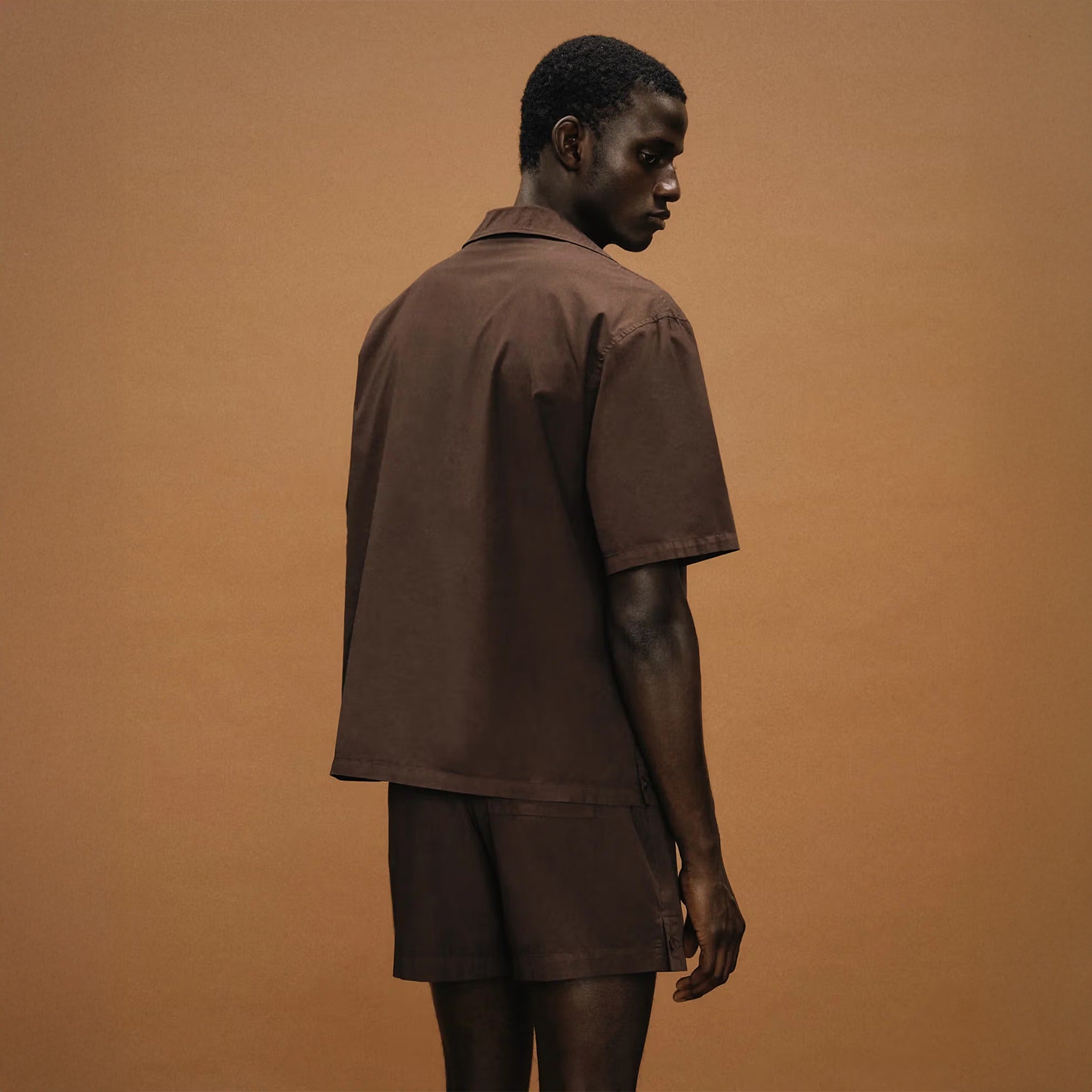 Pajama Shorts from Entire Studios in Brown