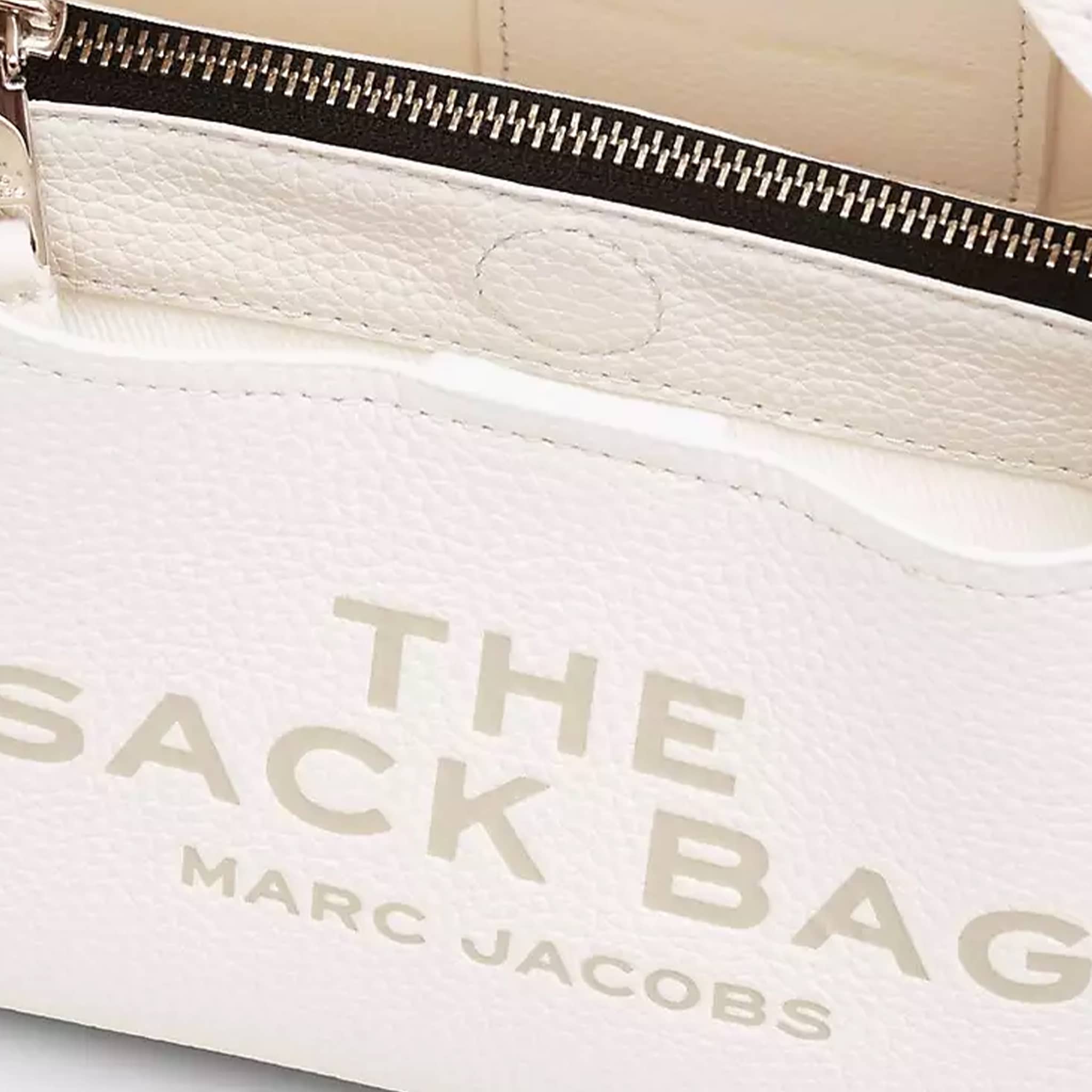 Mini Sack Bag by Marc Jacobs in White