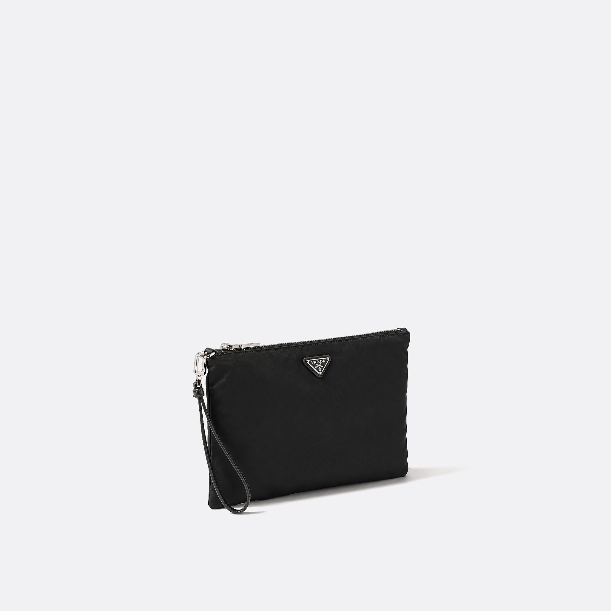 Re-Nylon & Saffiano Leather Pouch from Prada